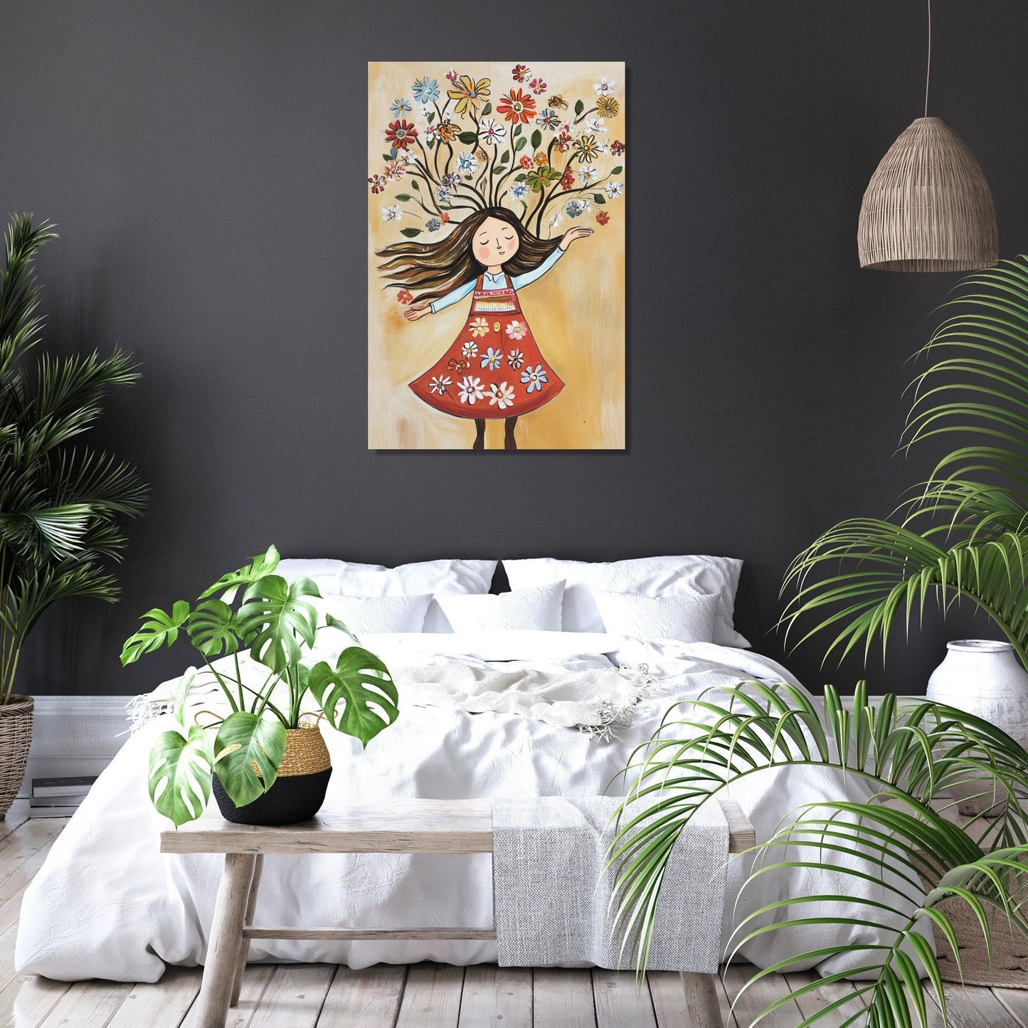 Bealtaine Blossom Canvas