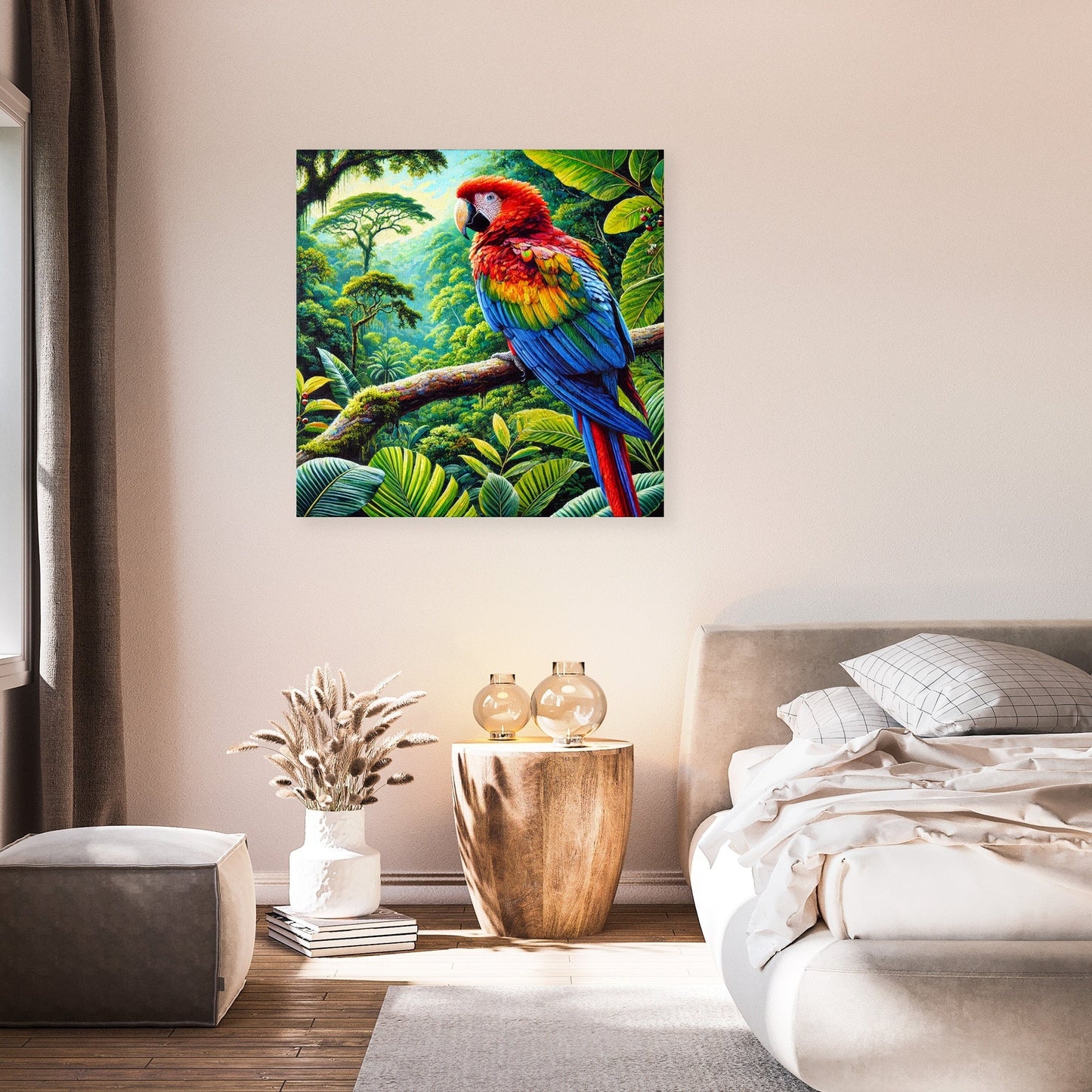 Tropical Vibrance Canvas