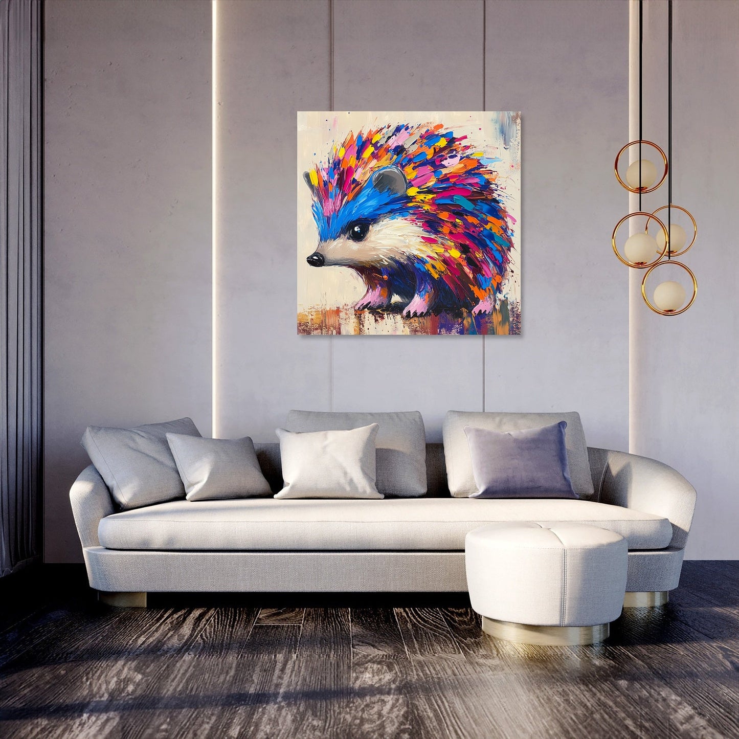 Hedgehog Symphony Canvas