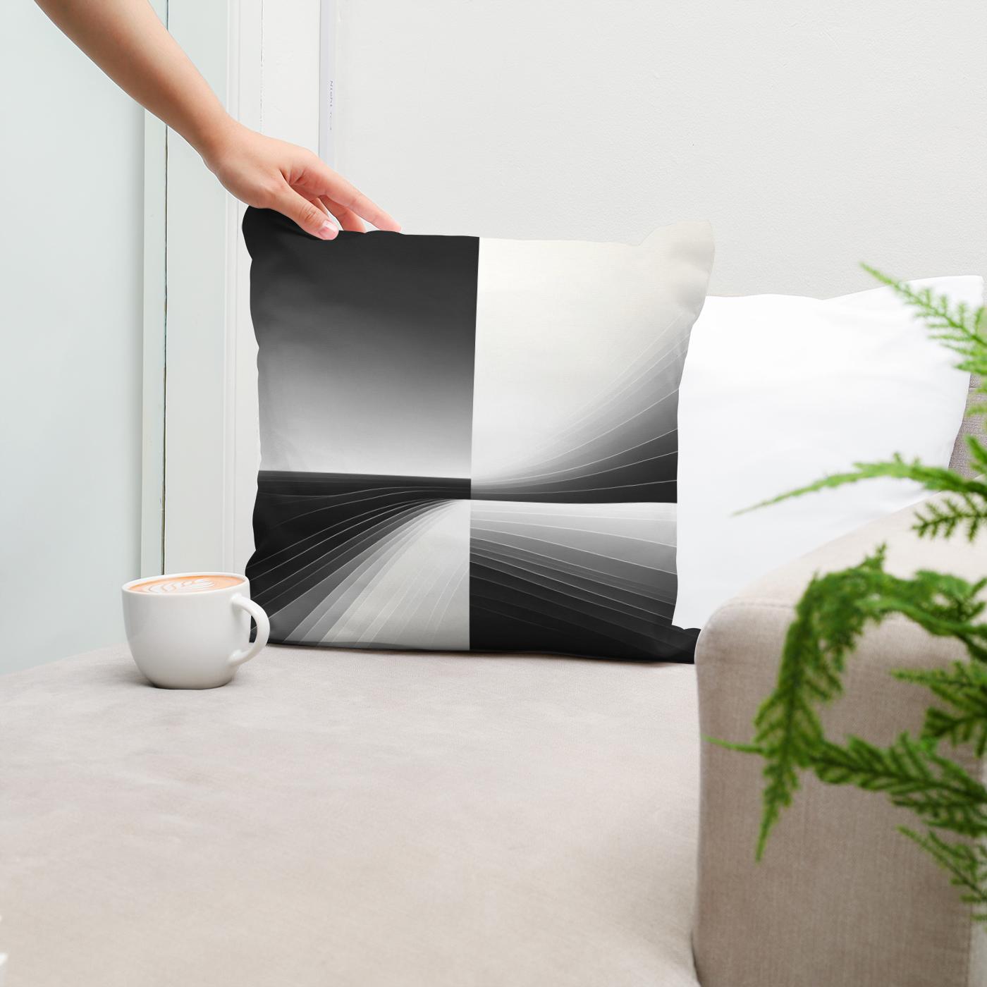Contrasts in Harmony Cotton Cushion