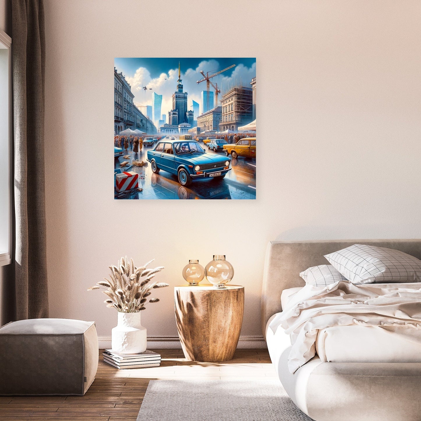 Warsaw Reimagined Canvas
