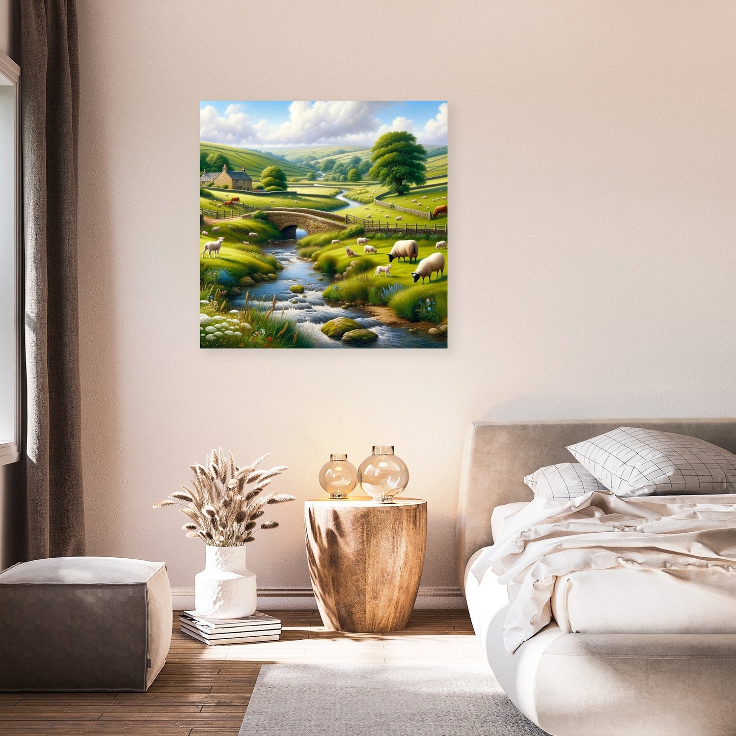 Pastoral Countryside Canvas