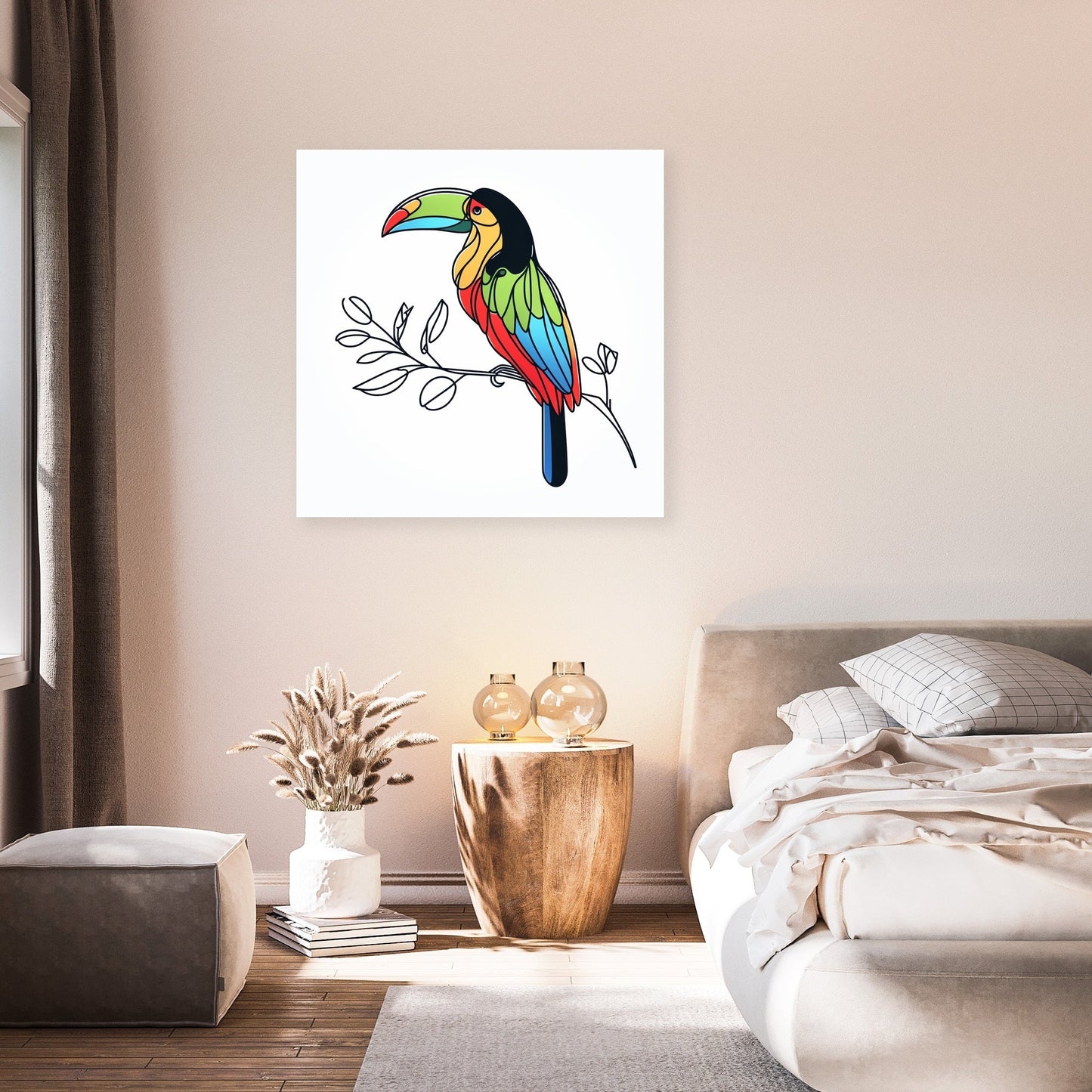Vibrant Minimalism Canvas
