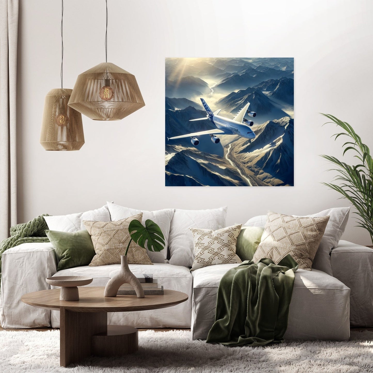 Mountain Majesty Flight Canvas