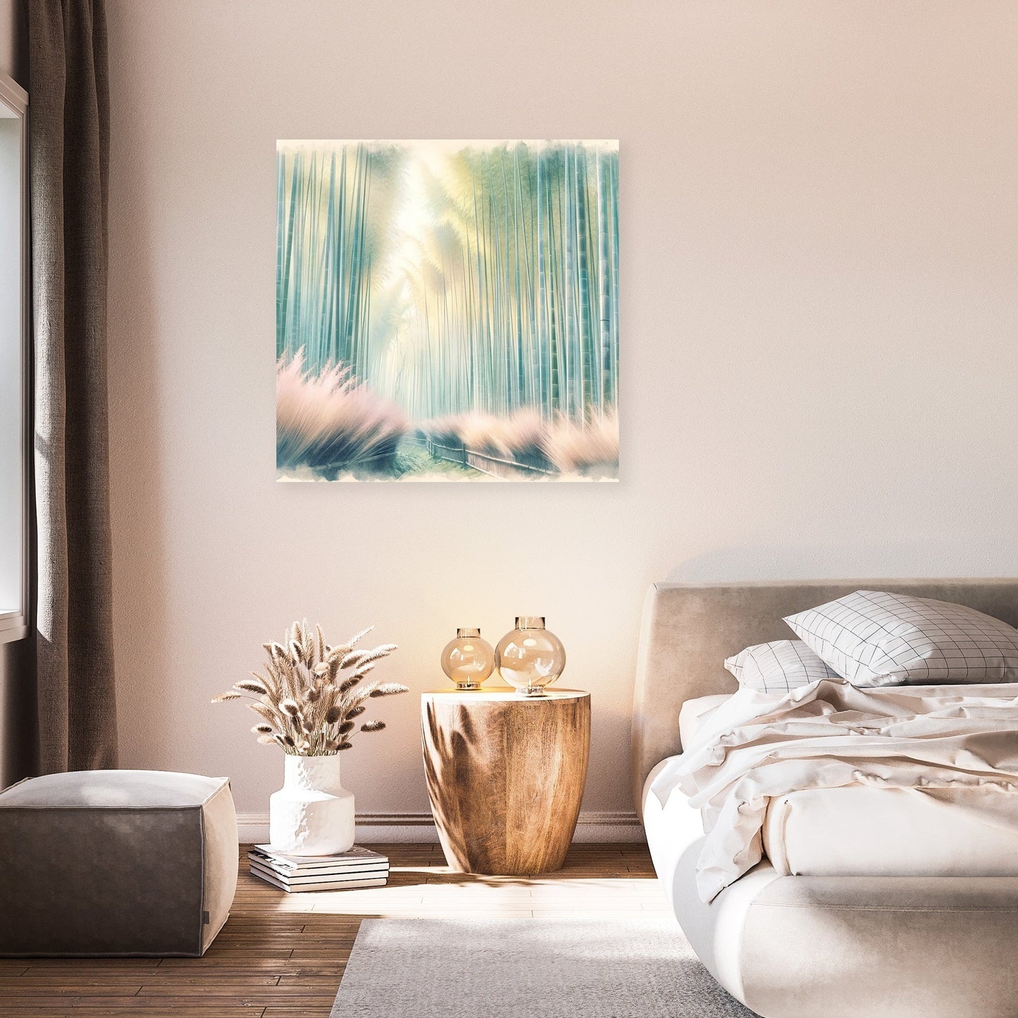 Arashiyama Bamboo Serenity Canvas