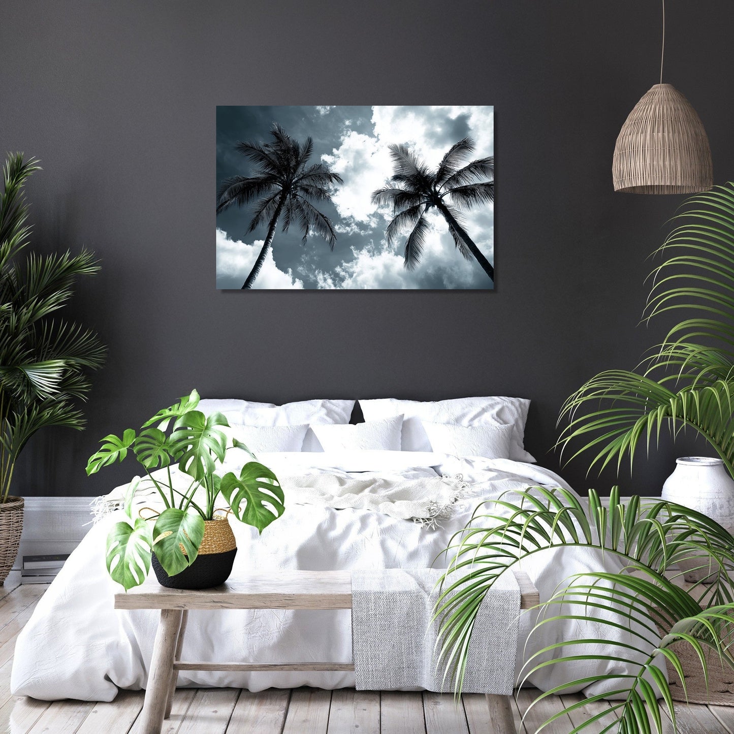 Palm Silhouette Canvas
