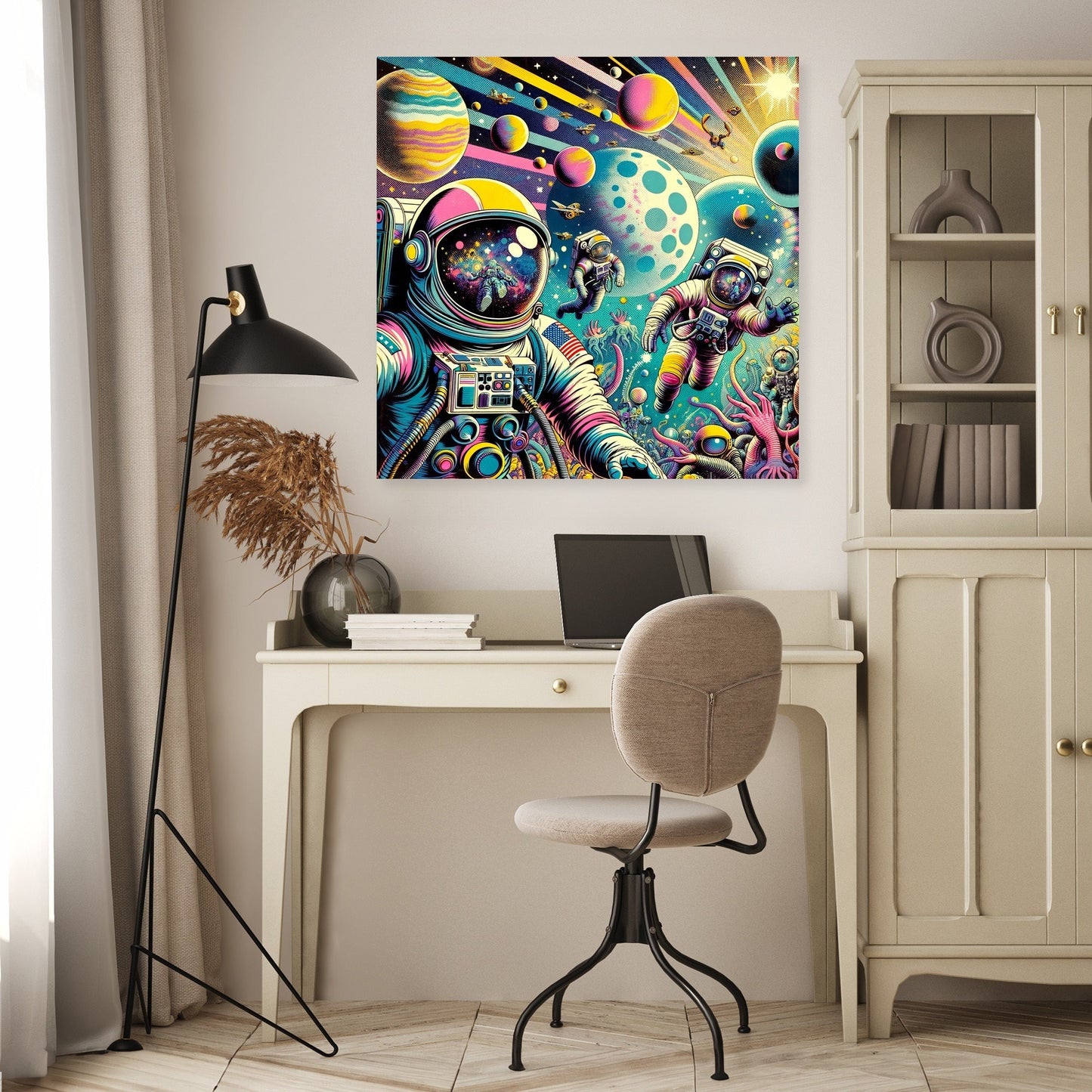Cosmic Pop Odyssey Canvas
