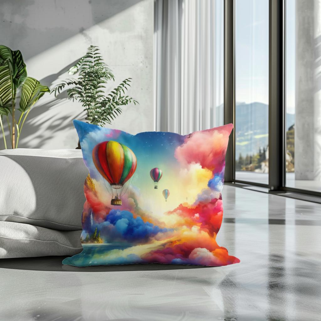 Whimsical Heights Cotton Cushion
