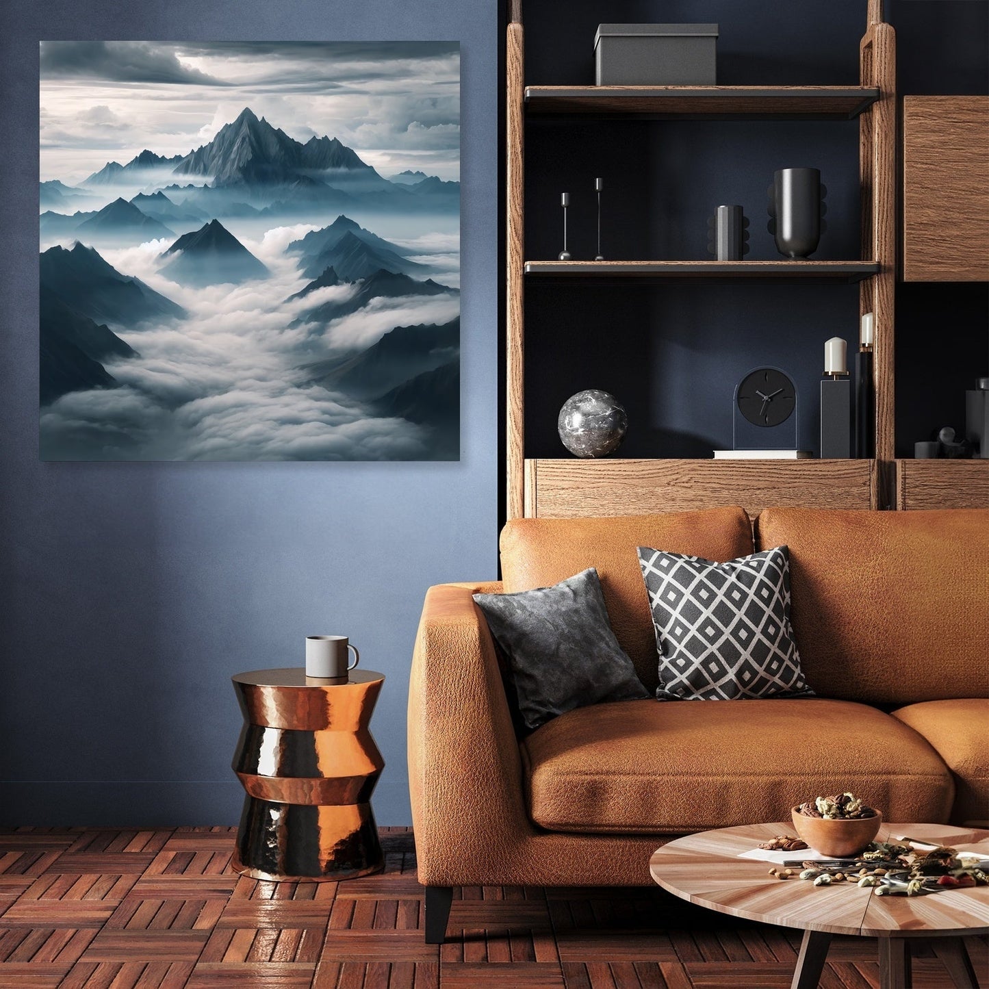 Misty Mountain Majesty Canvas