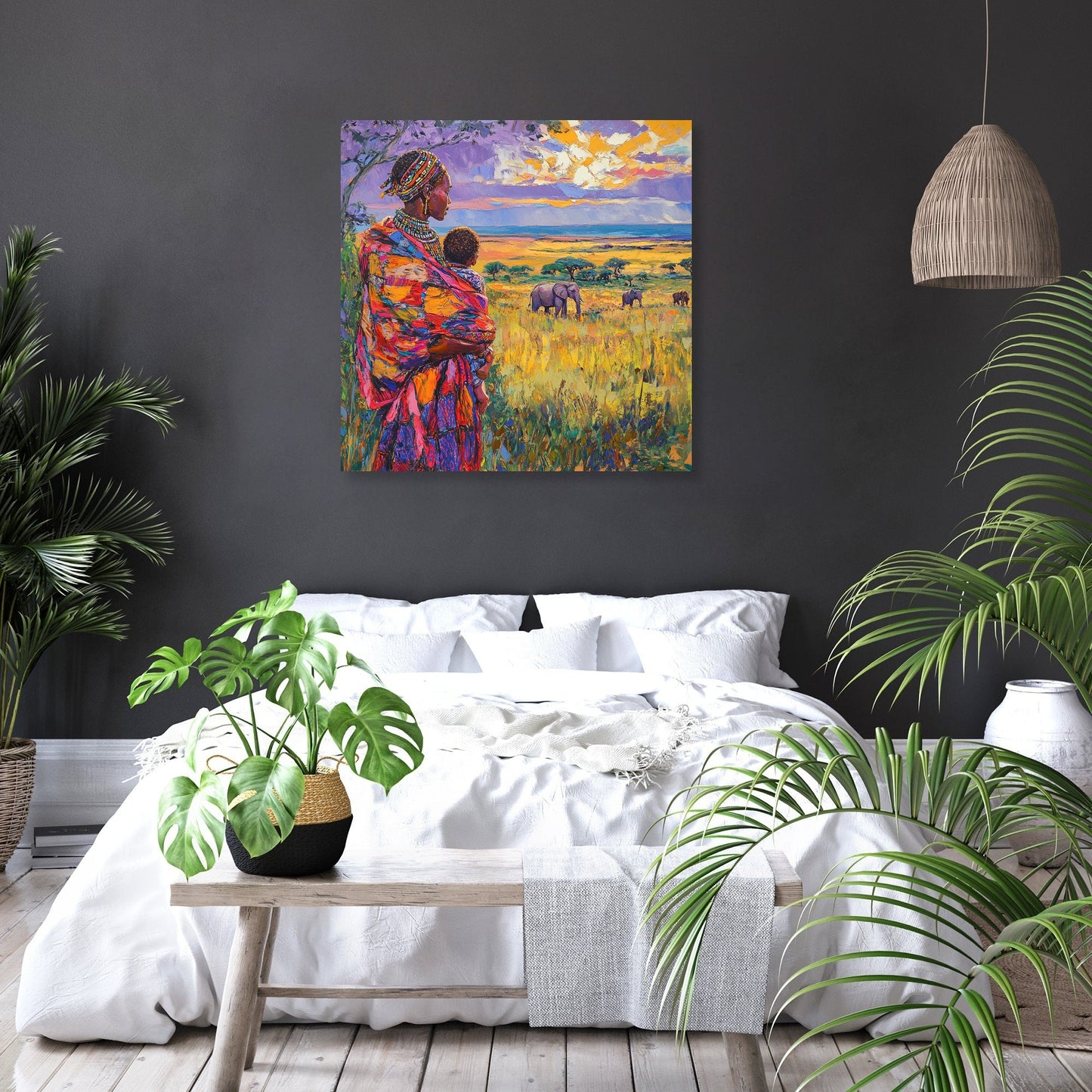 Warrior Mother Canvas