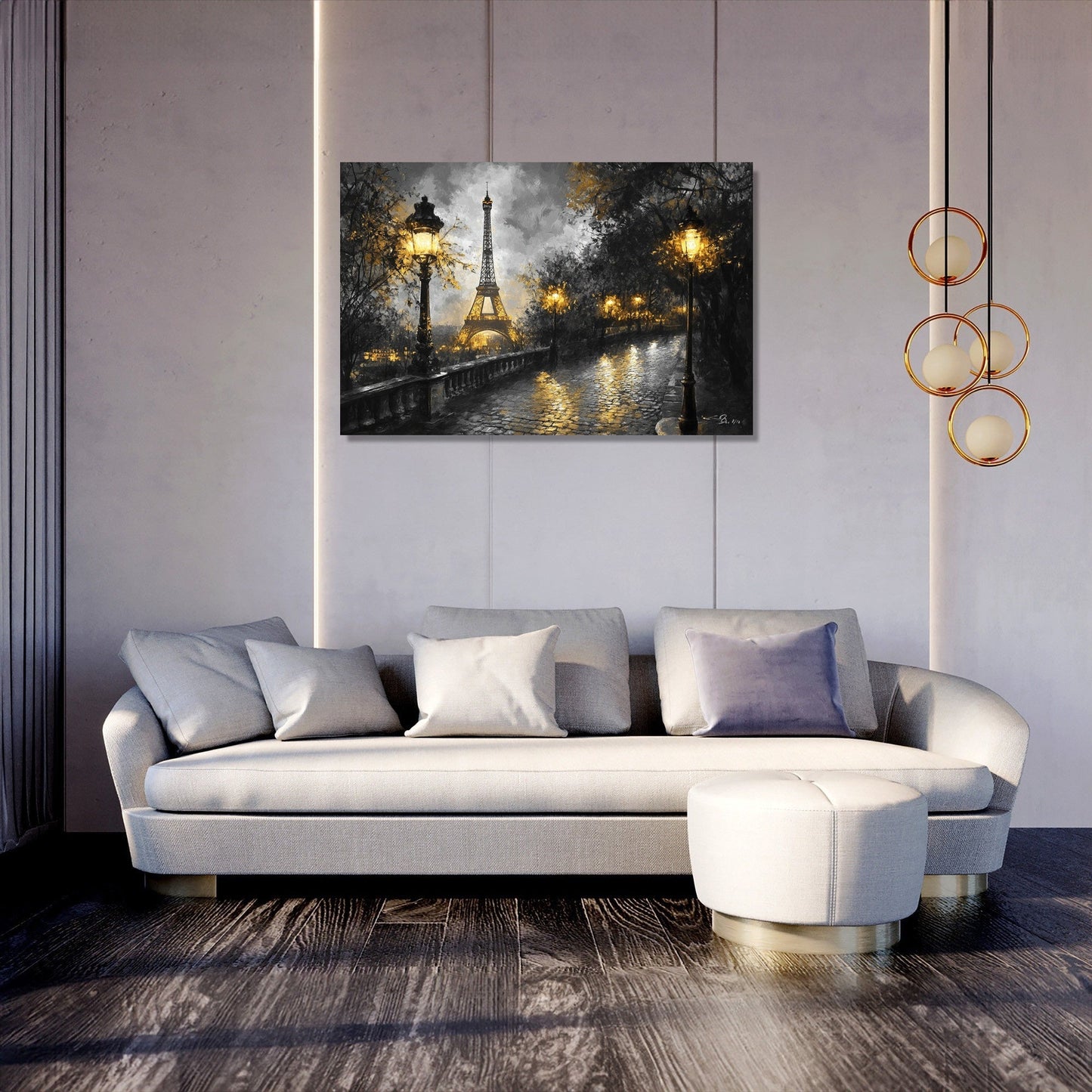 Parisian Elegance Canvas