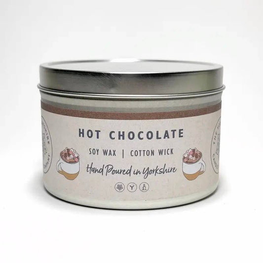 Hot Chocolate, Scented Large Tin Candle