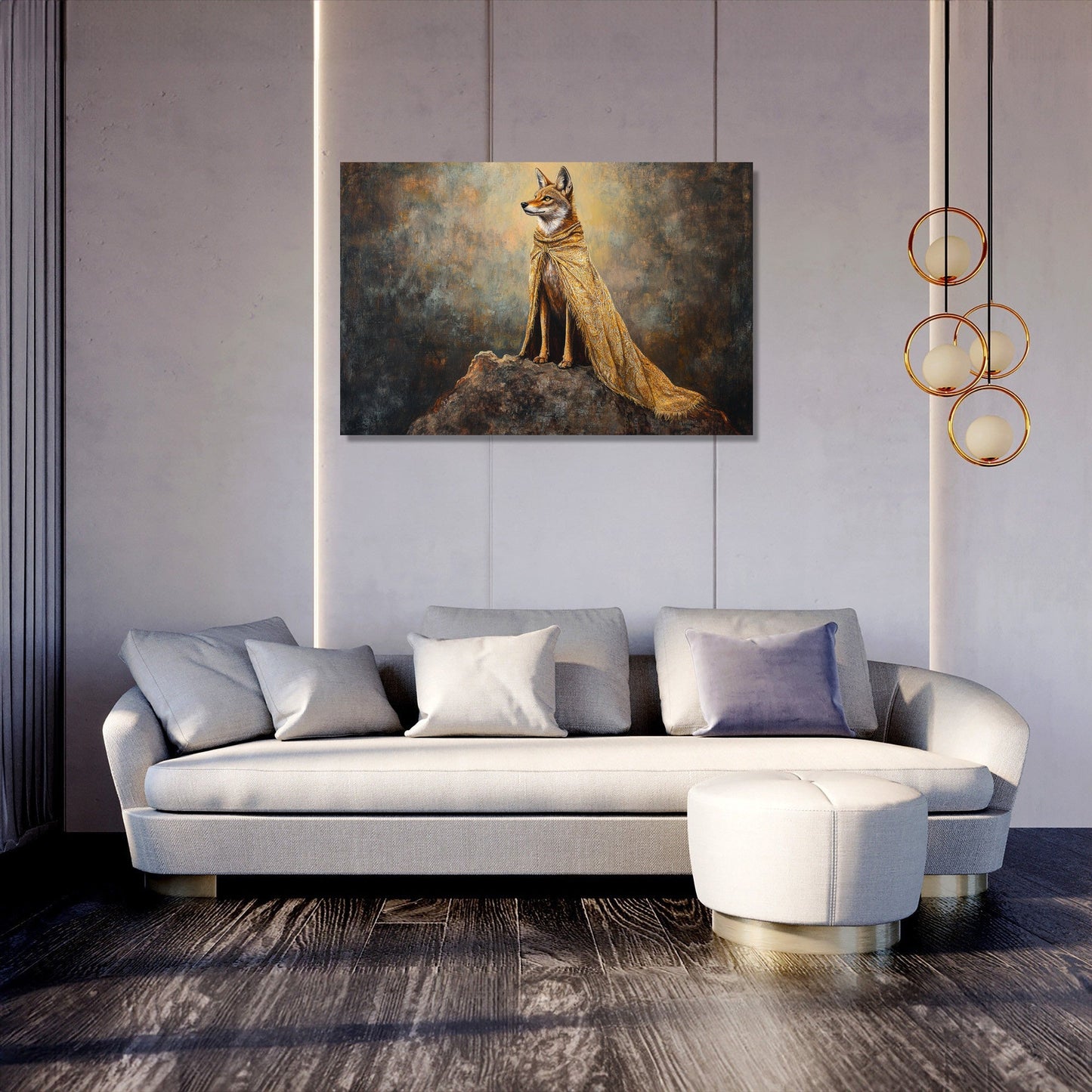 Regal Jackal Canvas