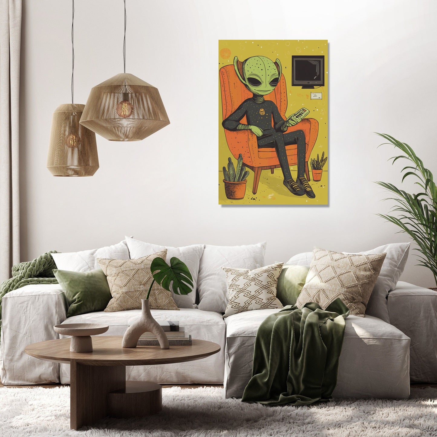 Alien Recliner Canvas