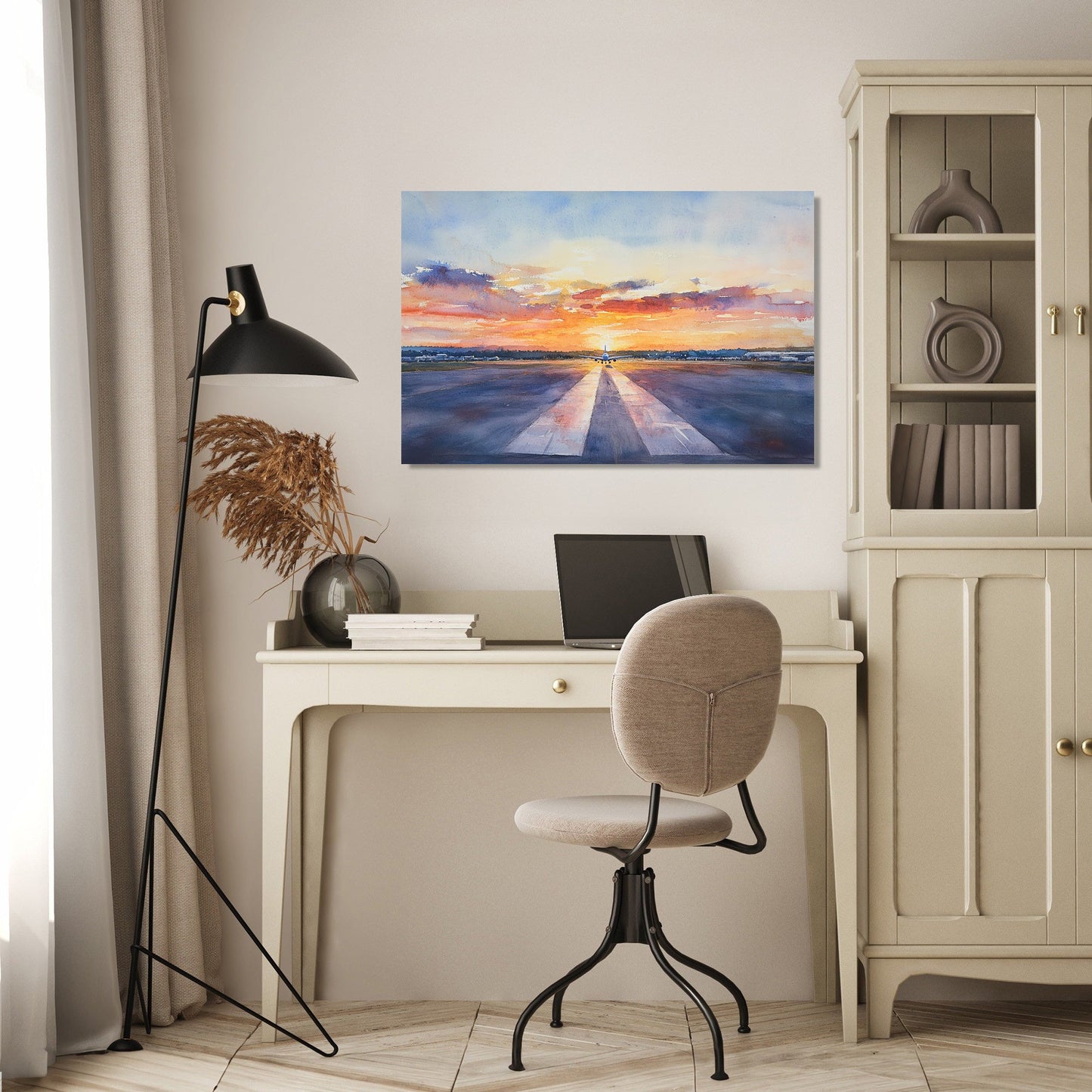 Sunset Descent Canvas