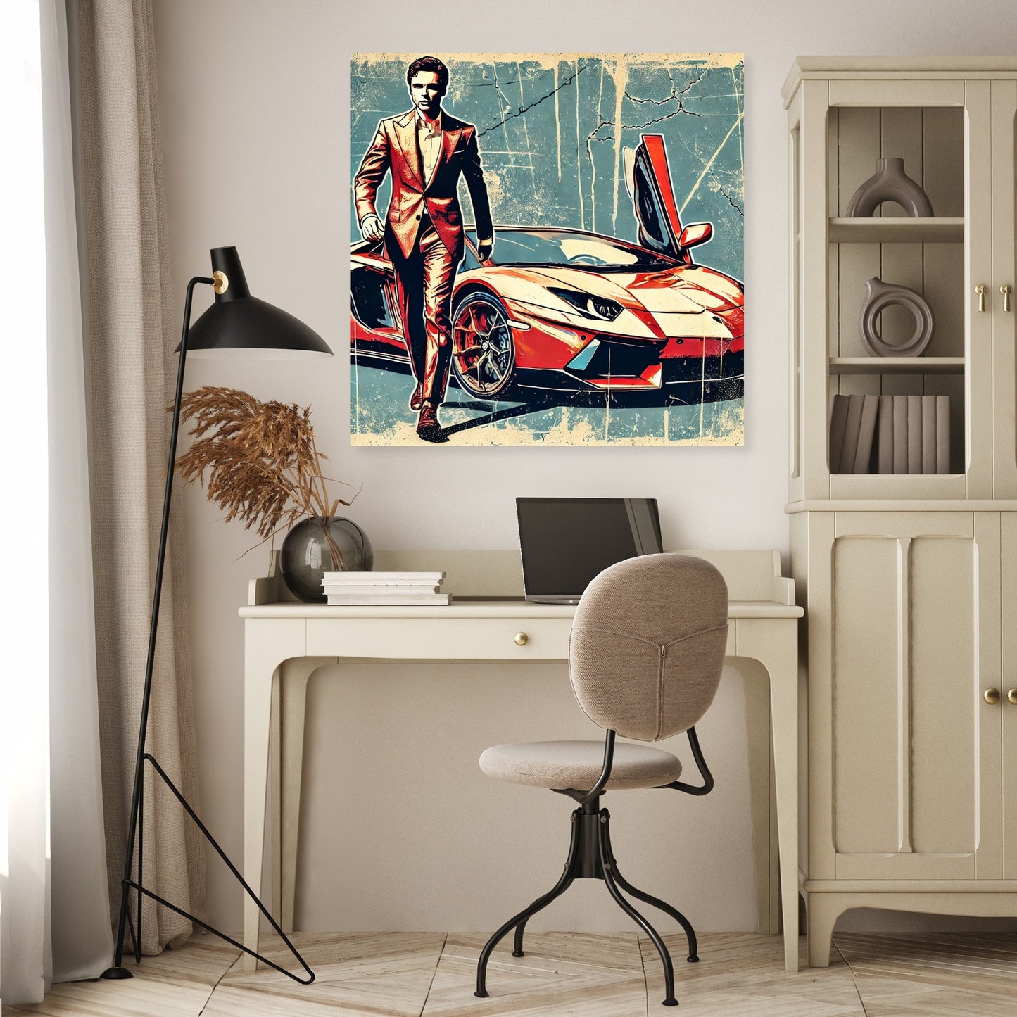 Hollywood Star Drive Canvas