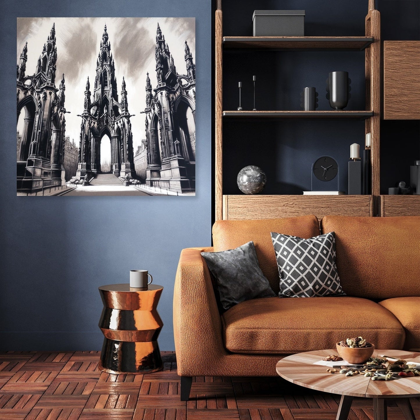 Edinburgh Gothic Elegance Canvas