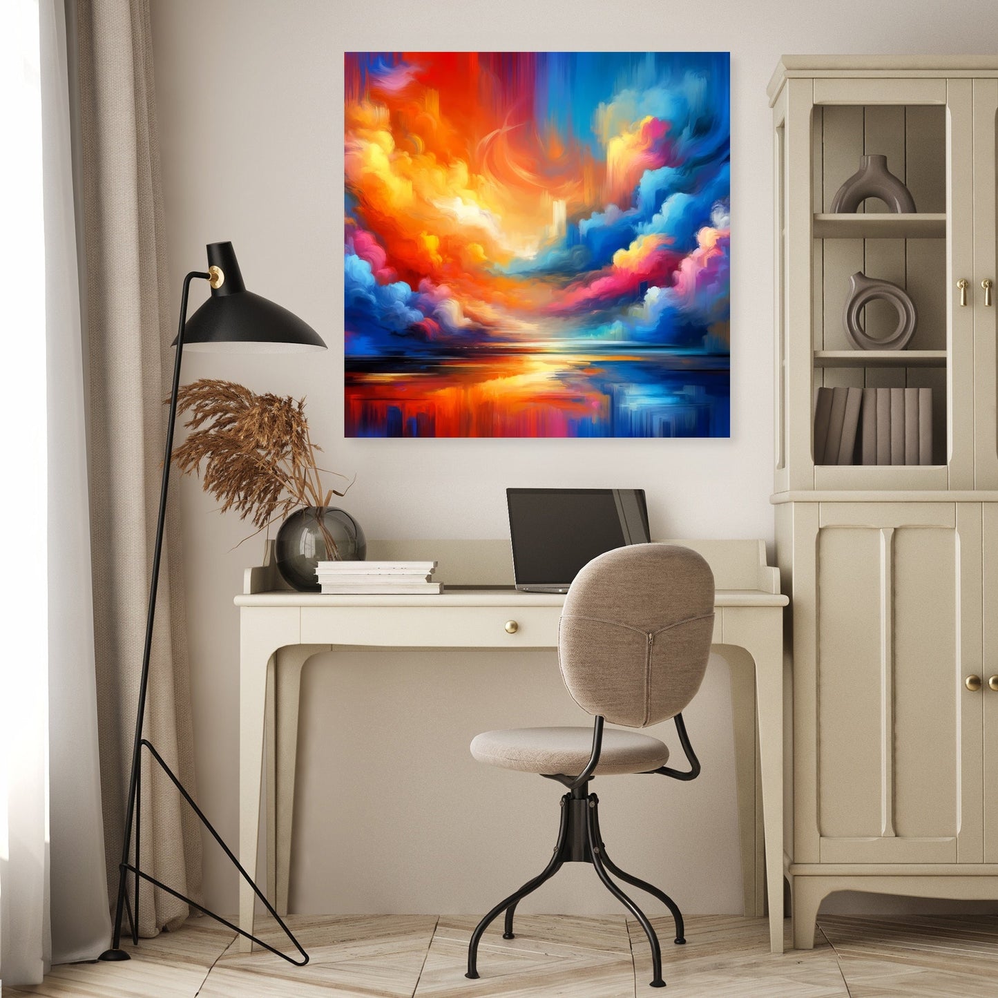 Calm Collision Canvas