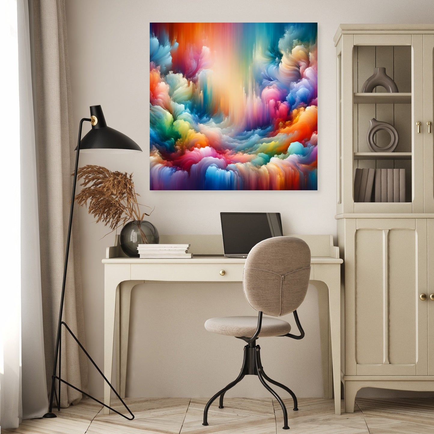 Colorful Silence Canvas