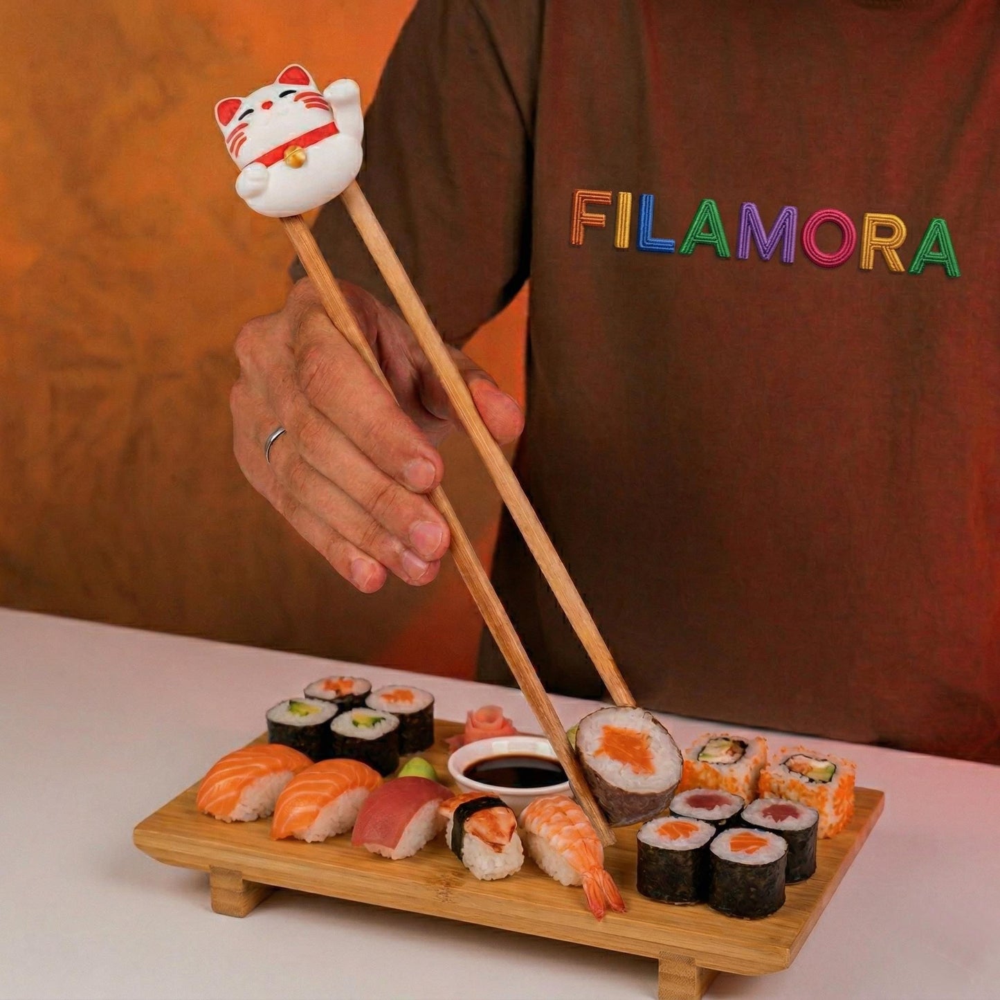 3D Character Chopstick Helpers | Reusable Training Chopsticks for Kids, Beginners