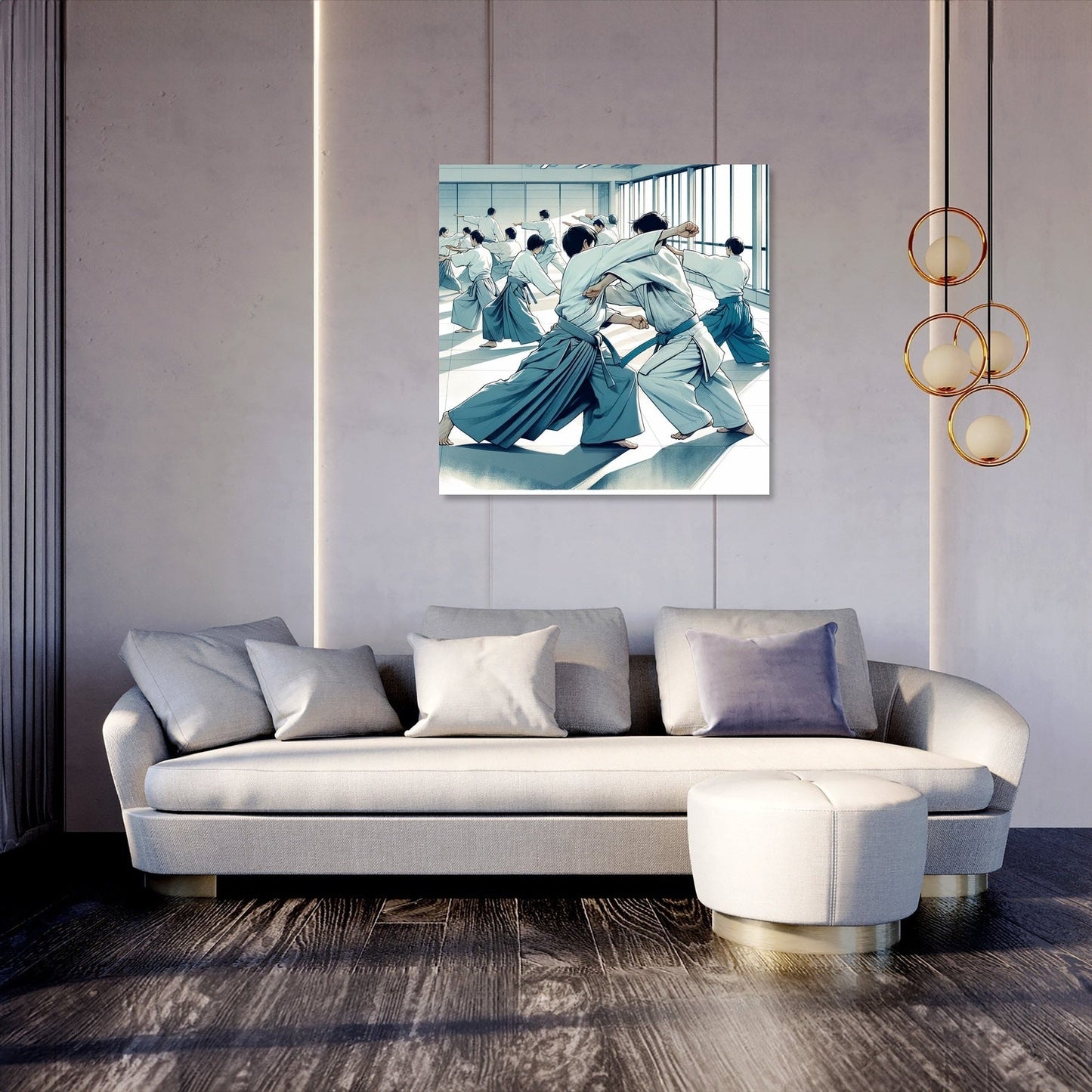 Aikido Harmony Canvas