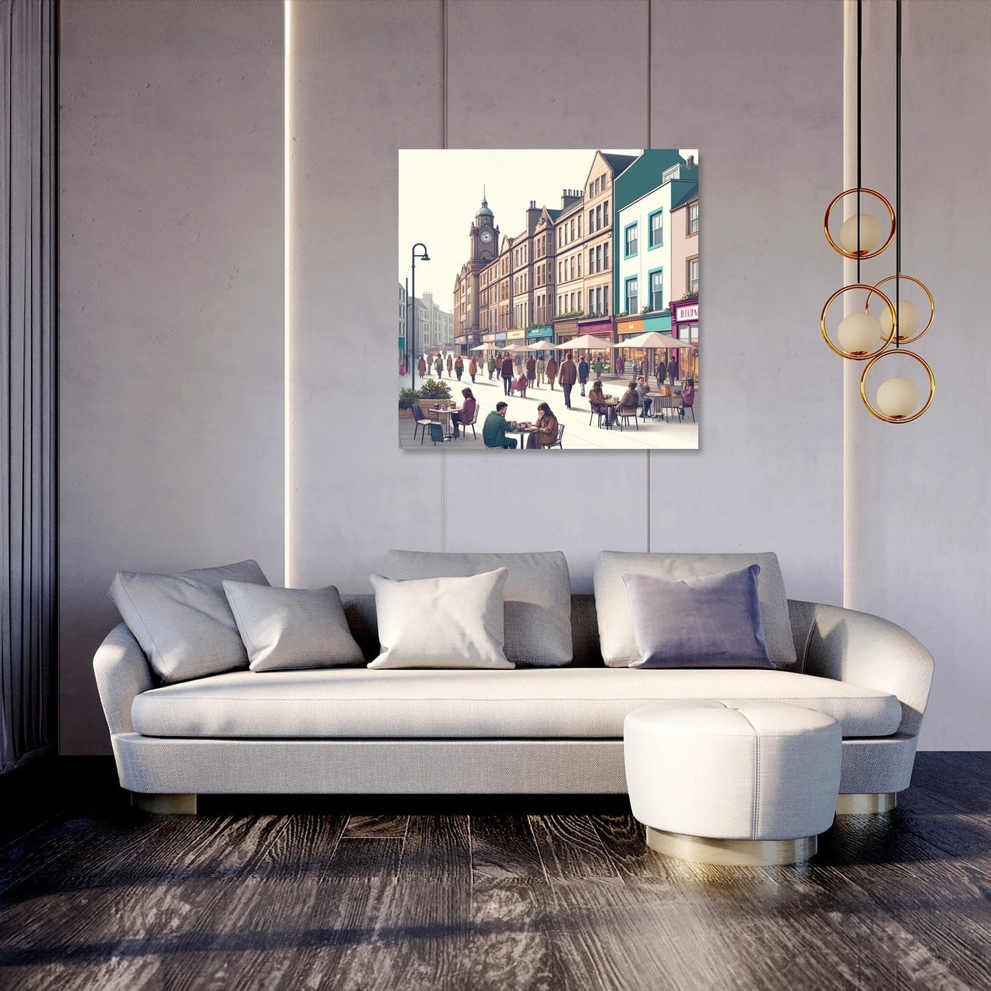 Dundee High Street Canvas
