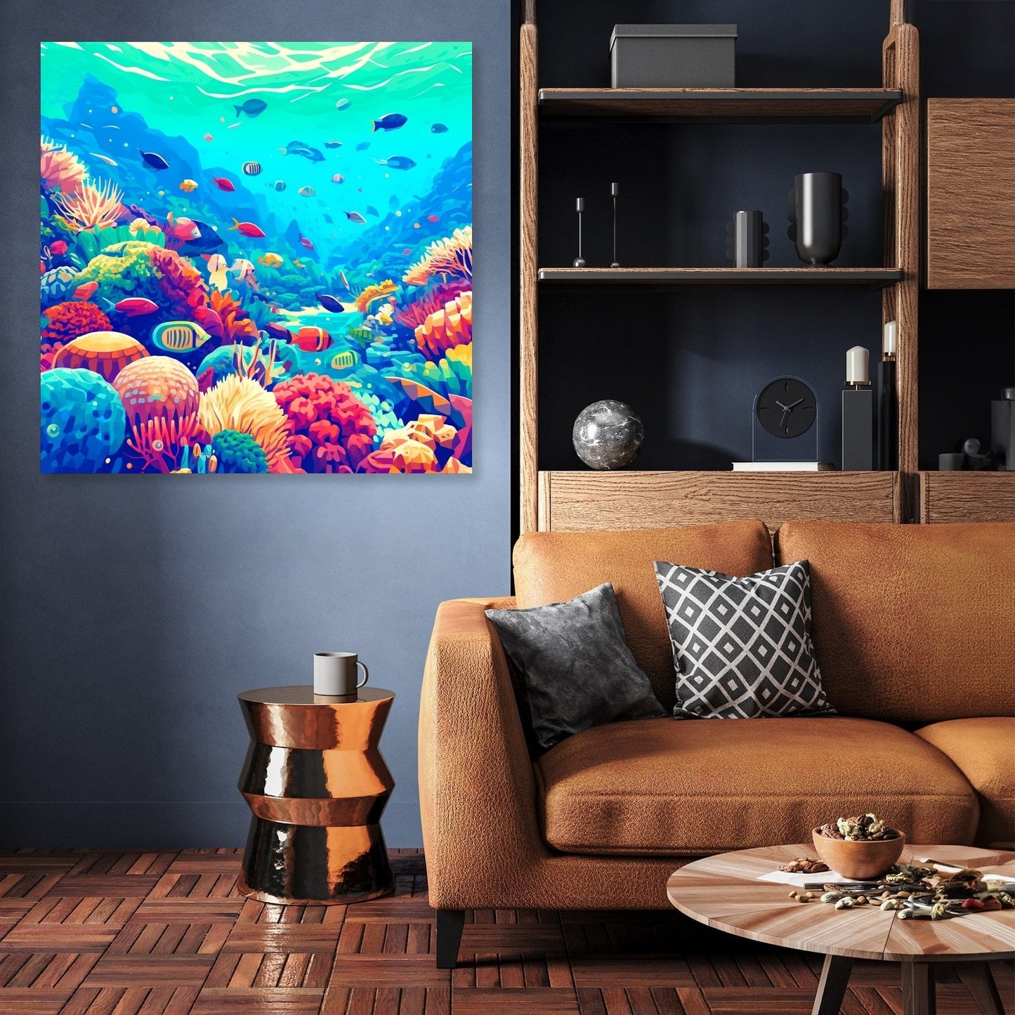 Reef Vibrance Canvas