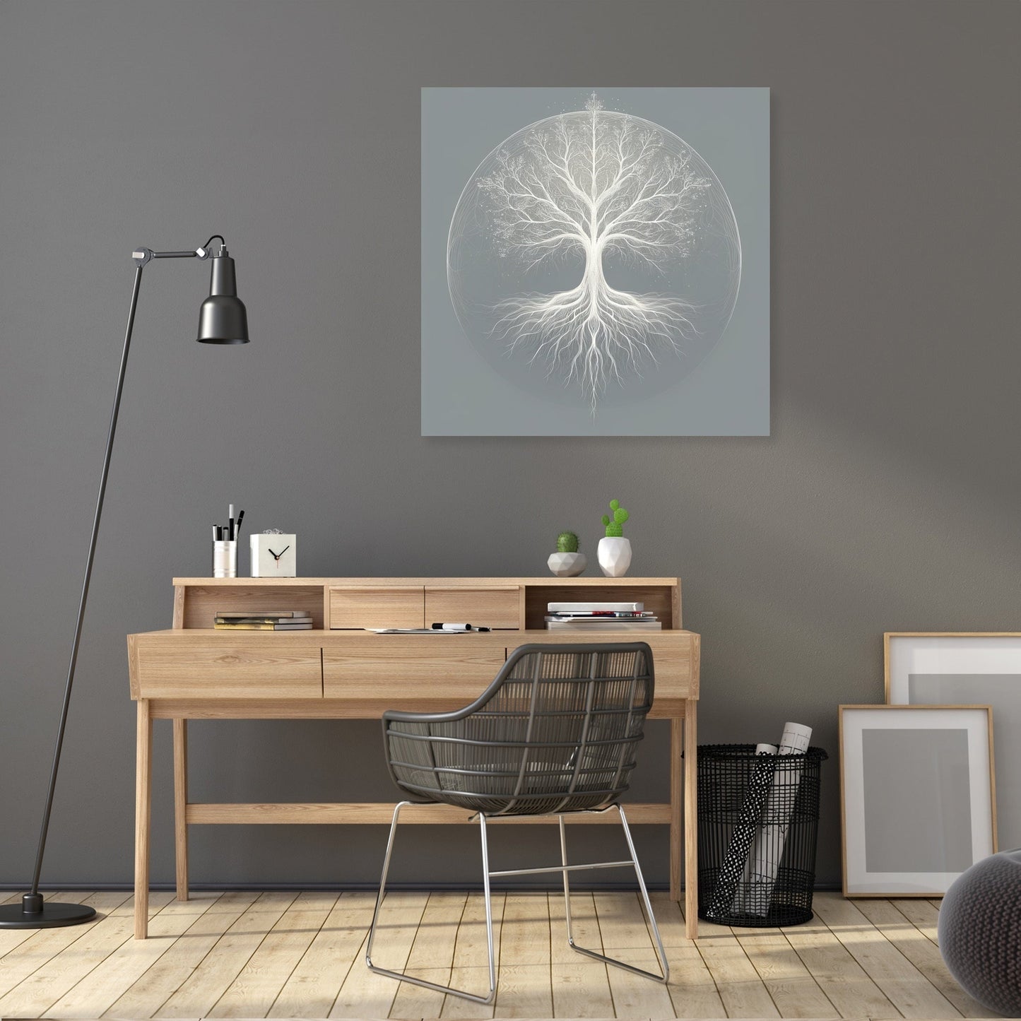 Spectral Roots Canvas