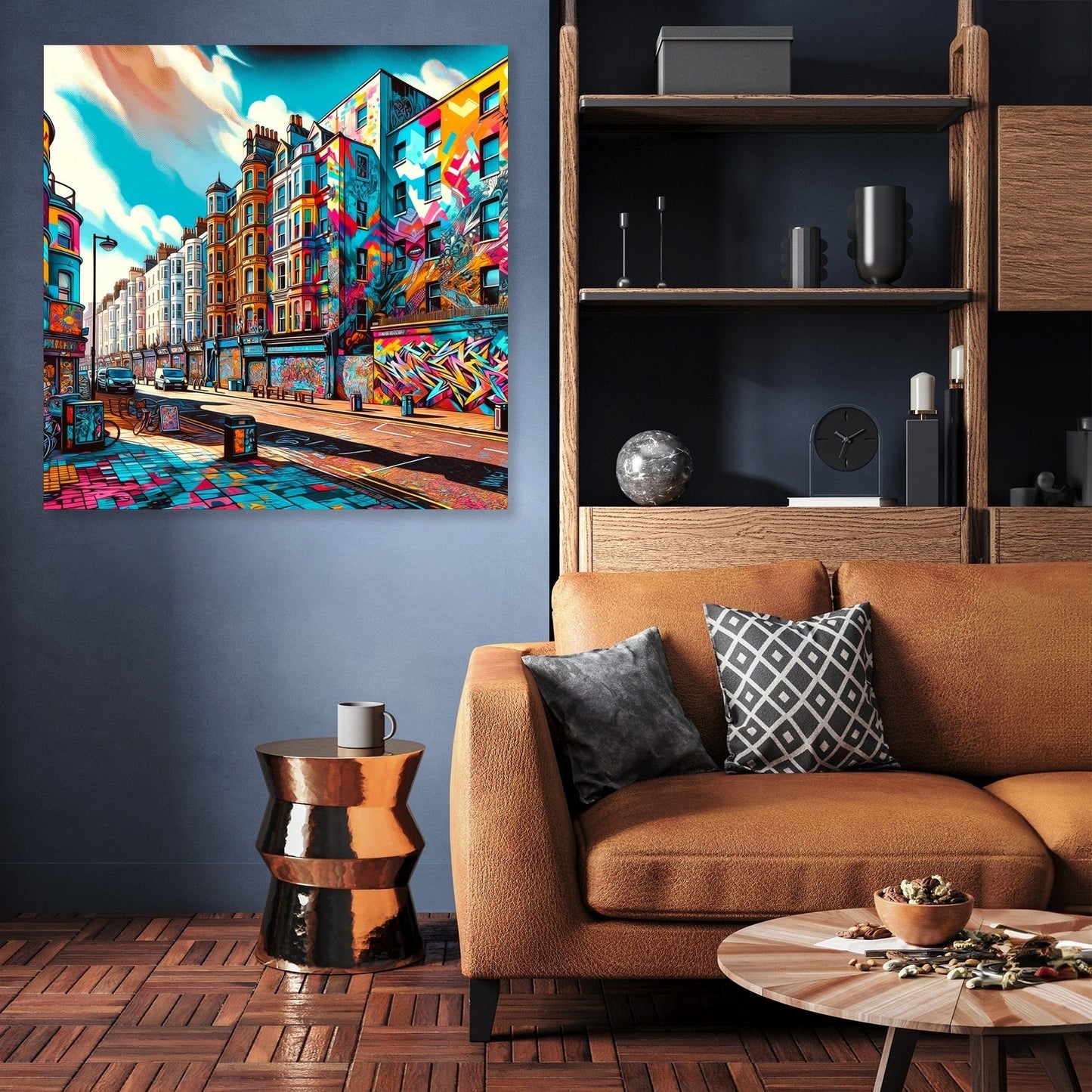 Brighton Street Art Canvas