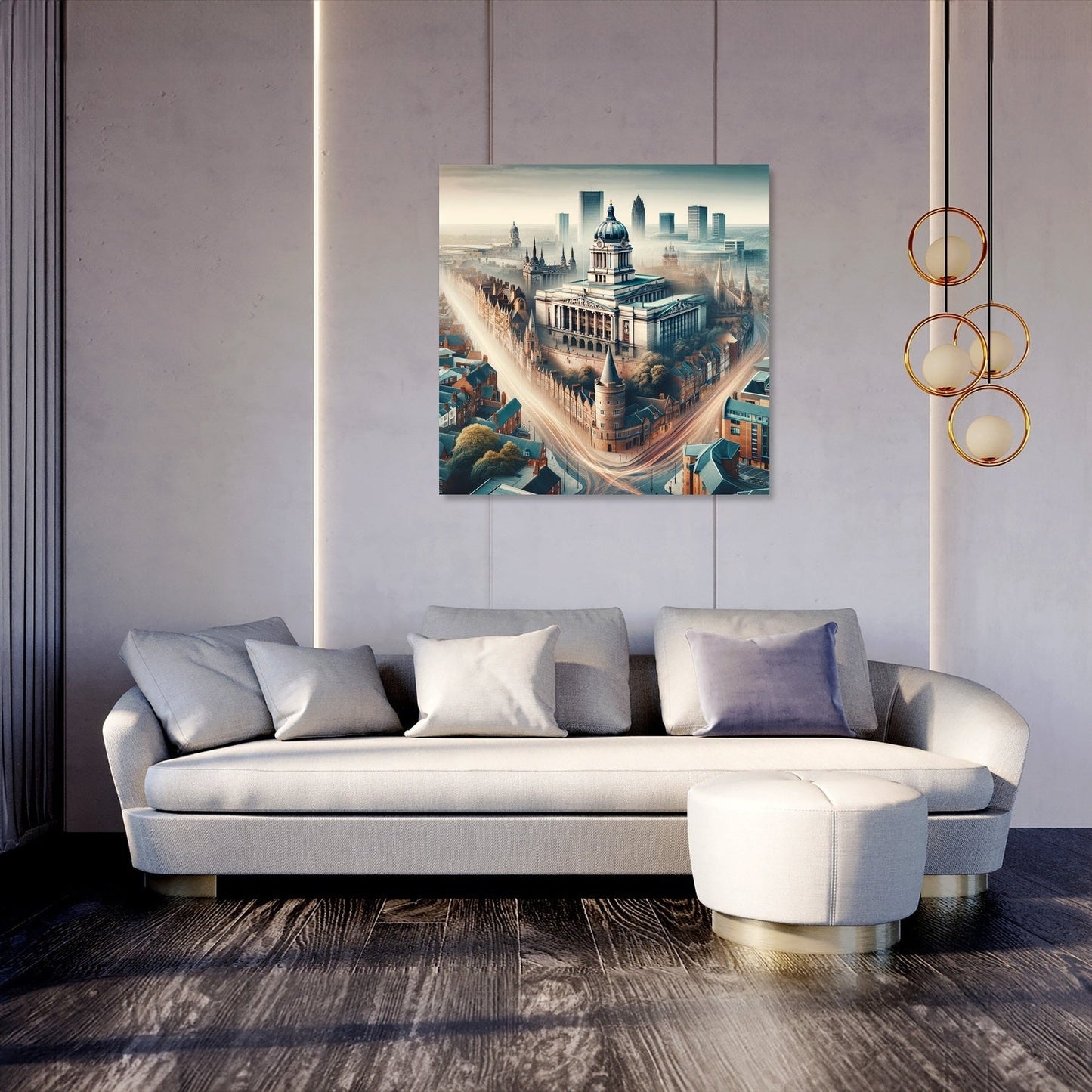 Historic Nottingham Canvas