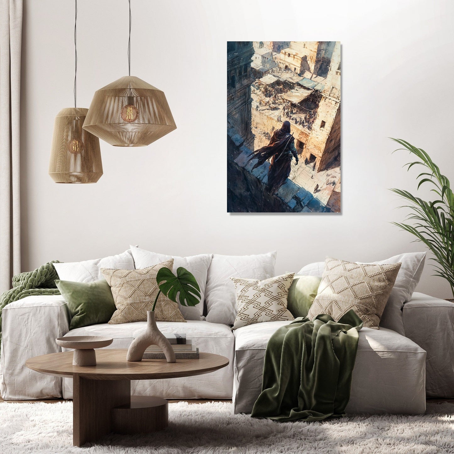 Cloaked Guardian Canvas