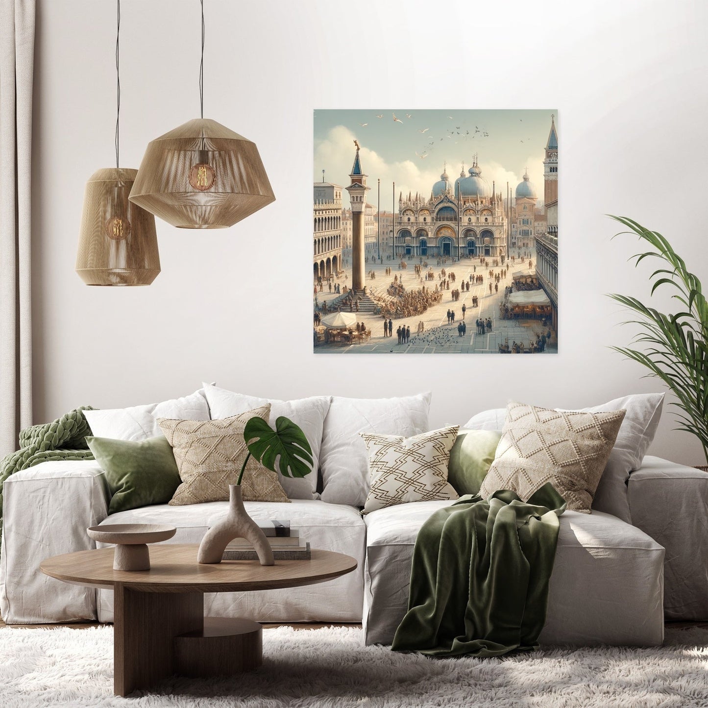 Piazza San Marco Venice Canvas