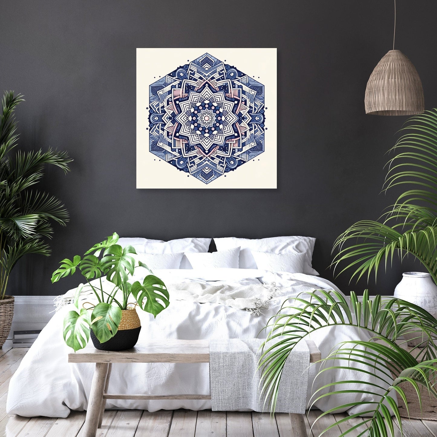 Depth Labyrinth Canvas