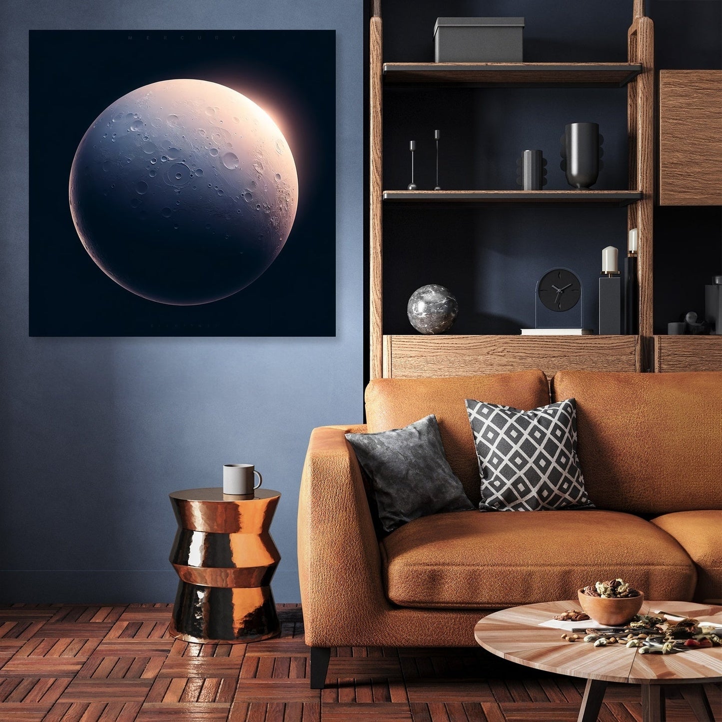 Mercury's Morning Canvas