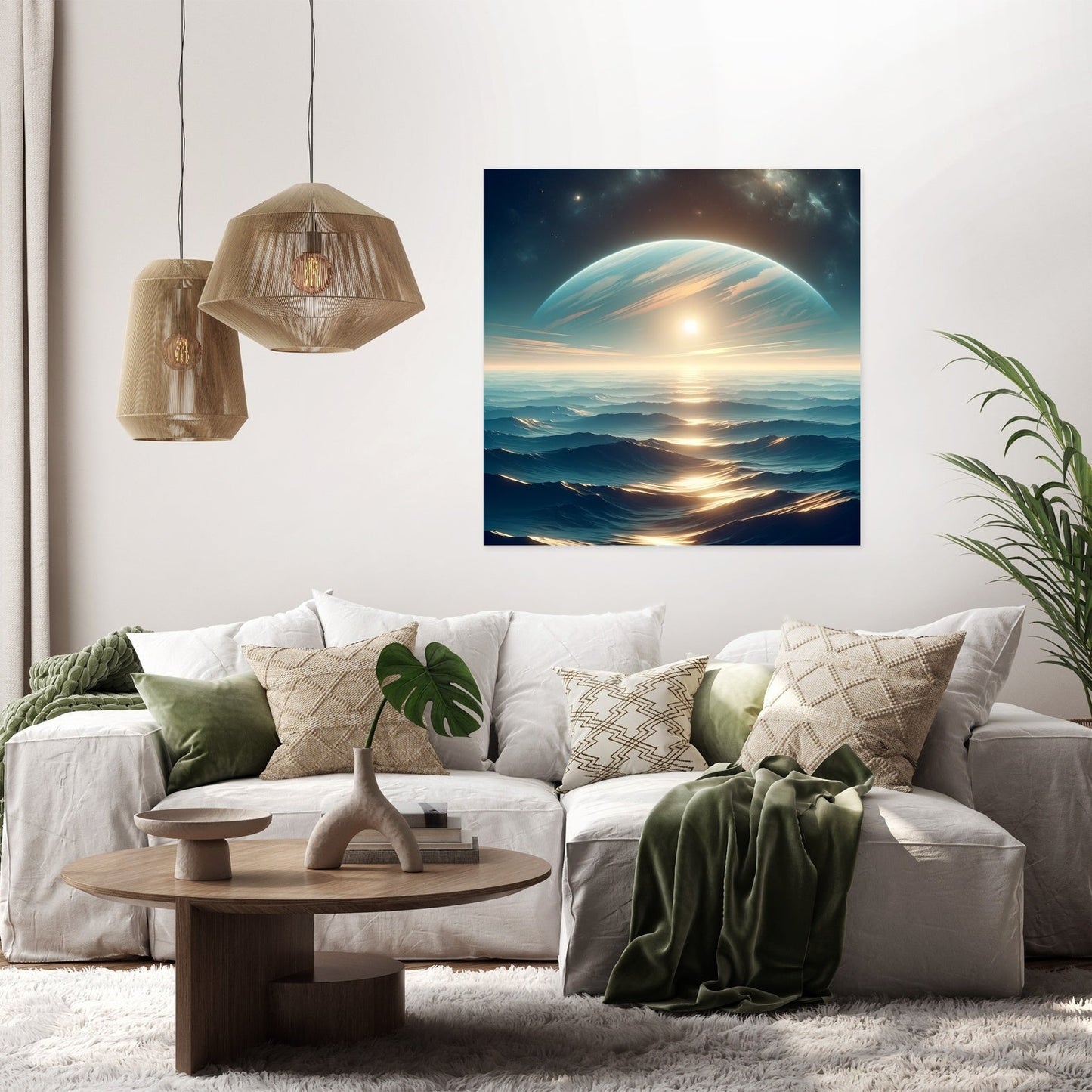 Ocean Planet Canvas