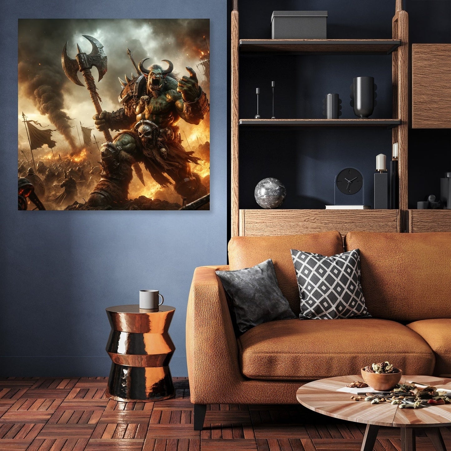 Orc War Cry Canvas