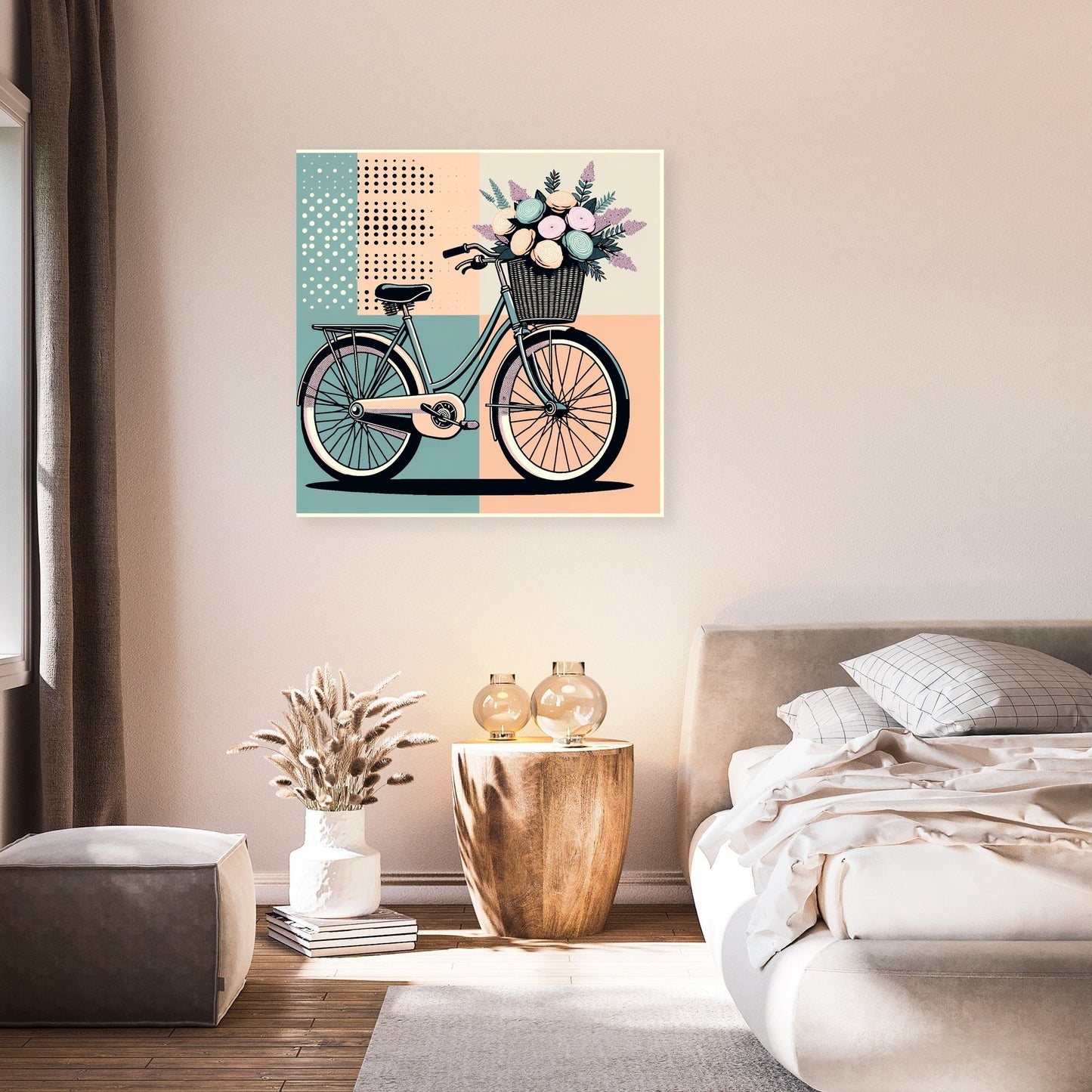 Floral Ride Canvas