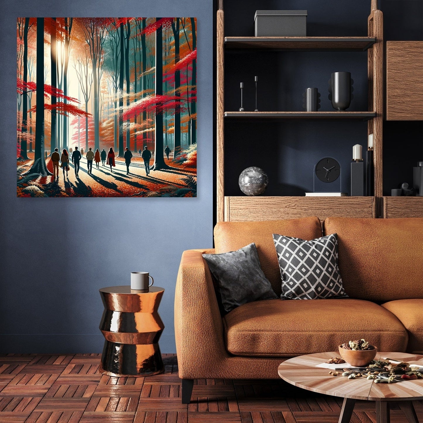 Autumnal Harmony Canvas