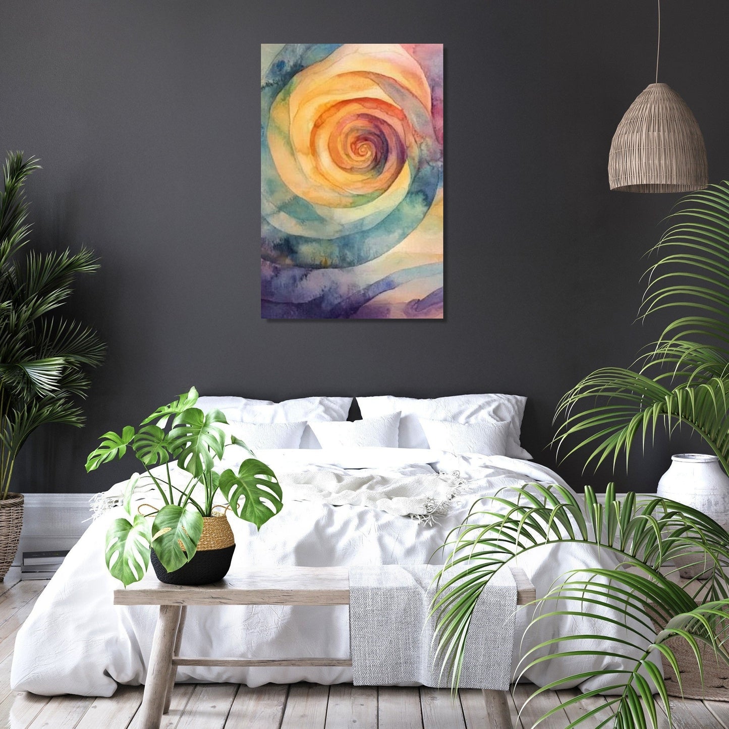 Infinite Reflection Canvas