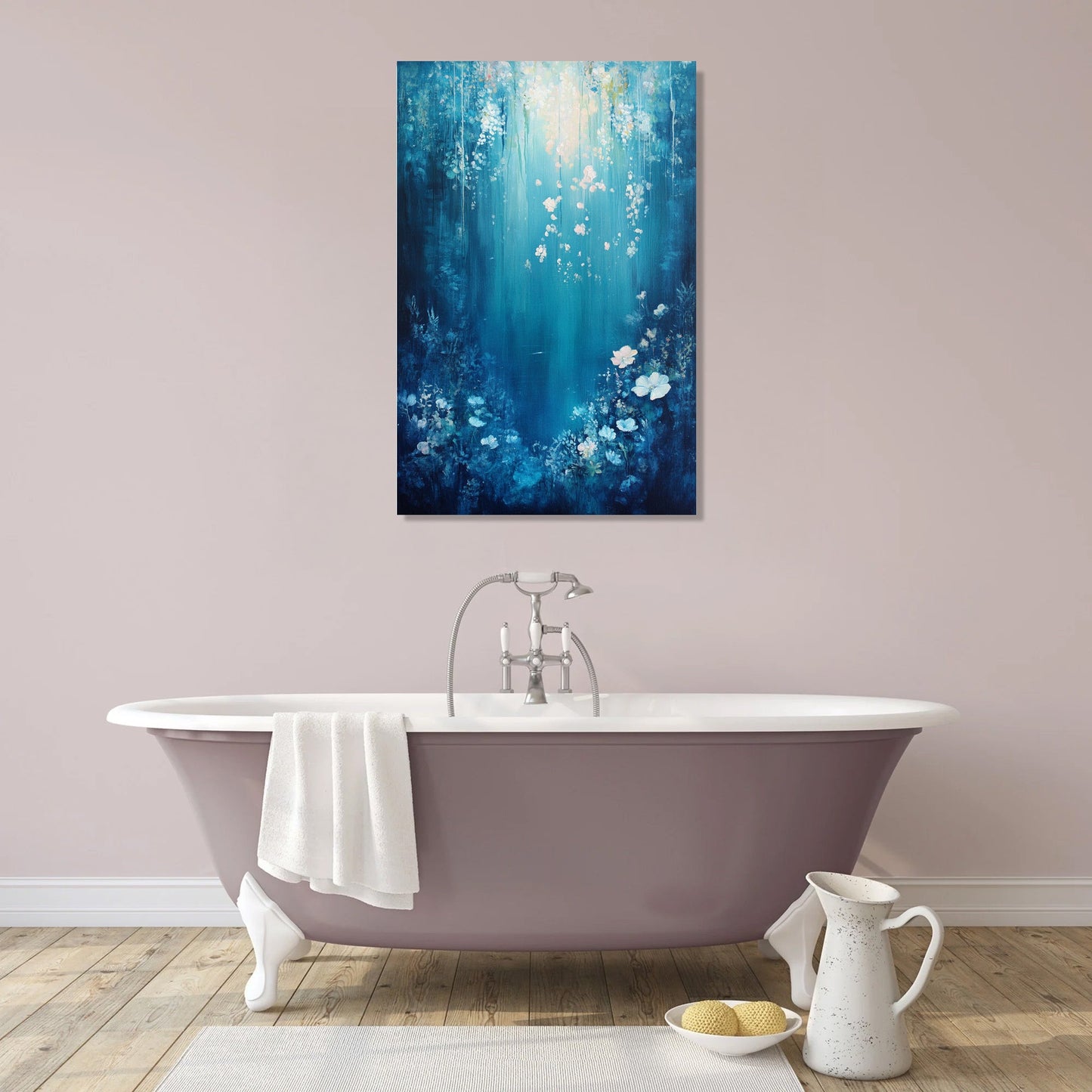 Underwater Glow Canvas