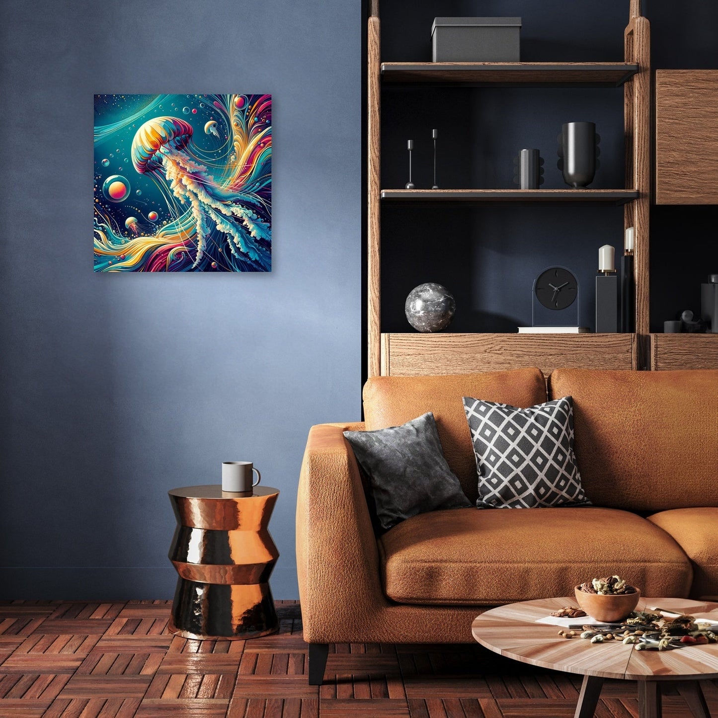 Jellyfish Pop Fusion Canvas