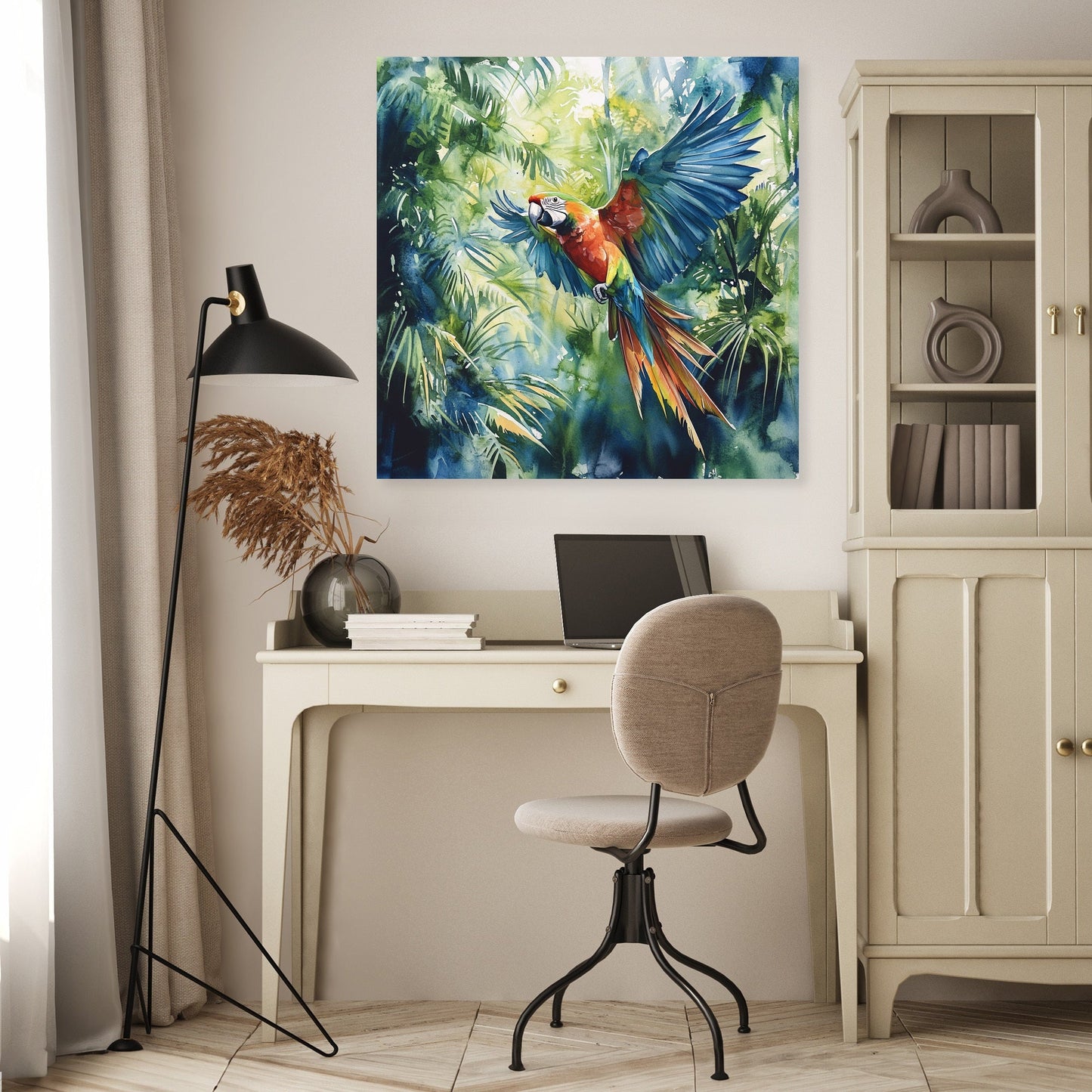 Parrot Wings Canvas