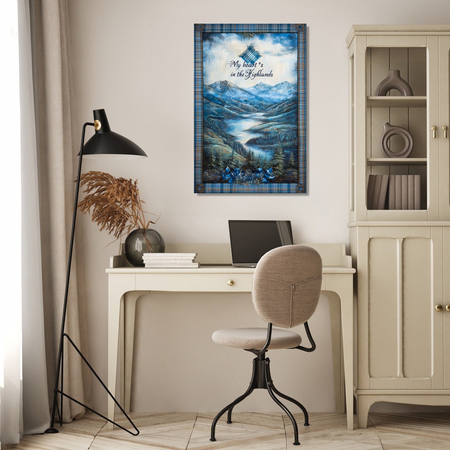 My heart’s in the Highlands Canvas
