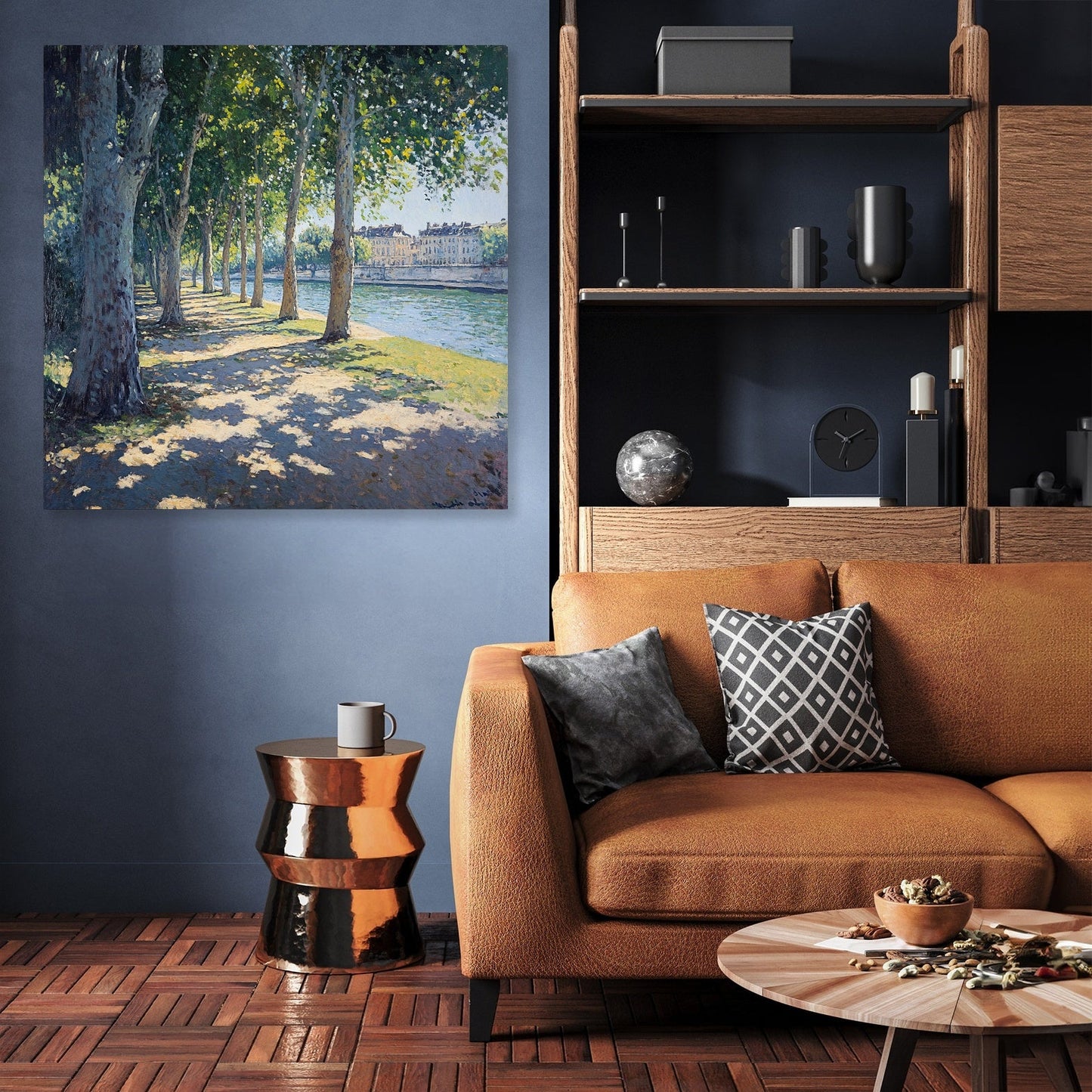 L'Île du Ramier Canvas