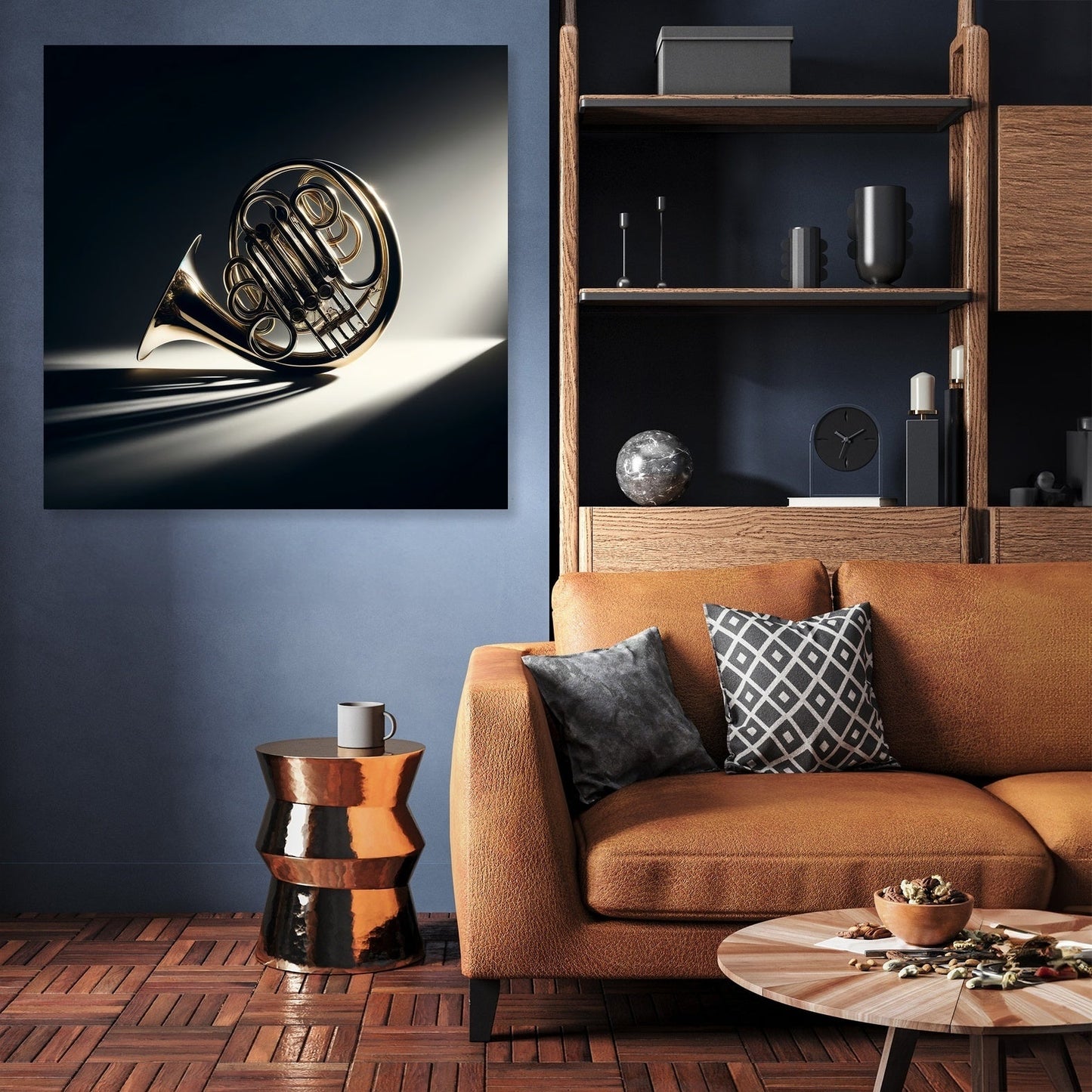 Brass Whisper Canvas