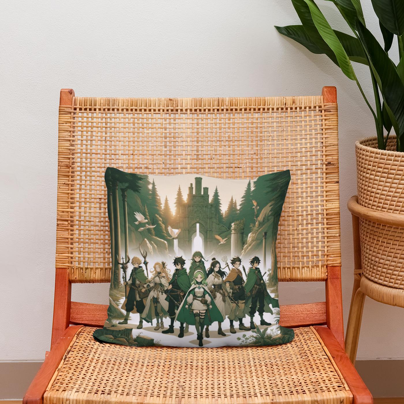 Quest of Unity Cotton Cushion