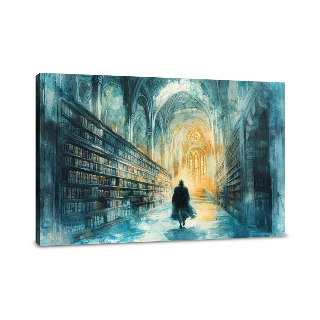 Assassin's Pursuit Library Canvas