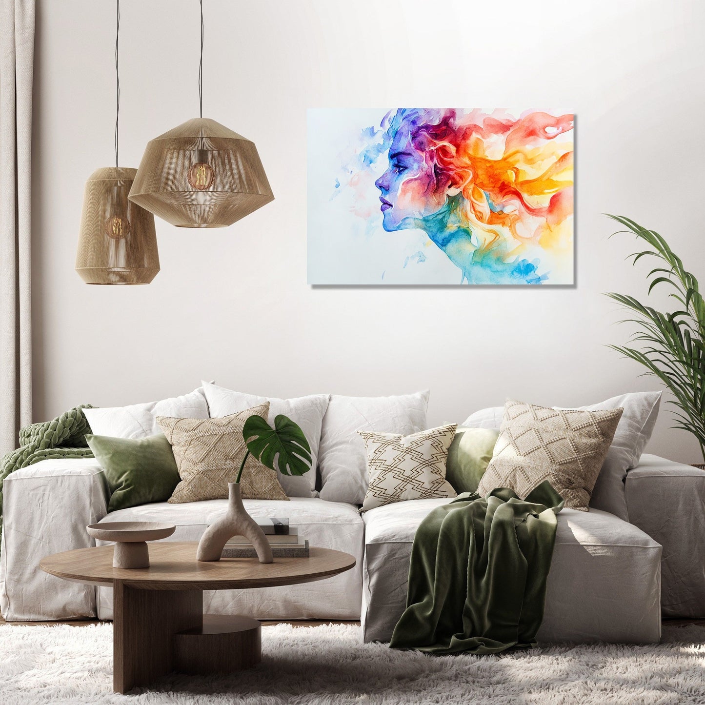 Echoing Vibrance Canvas