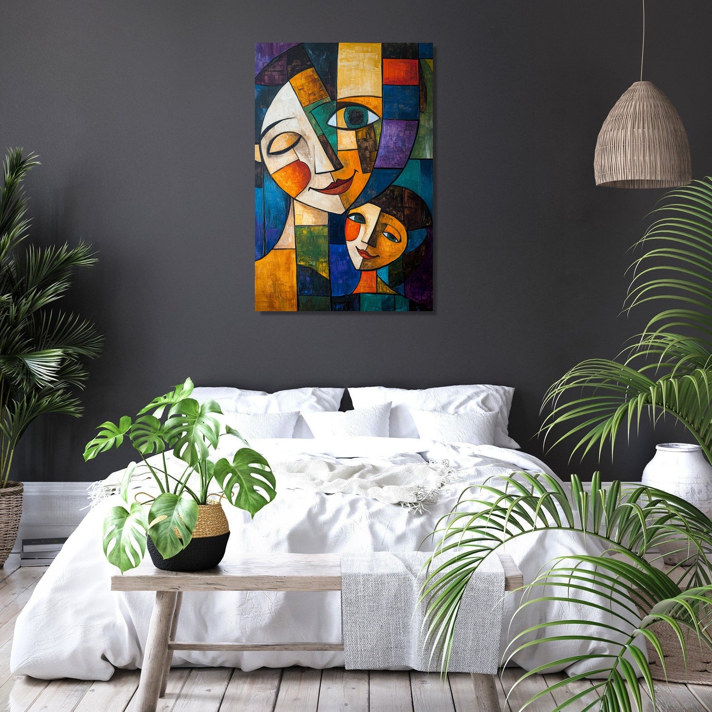Laughter's Geometry Canvas