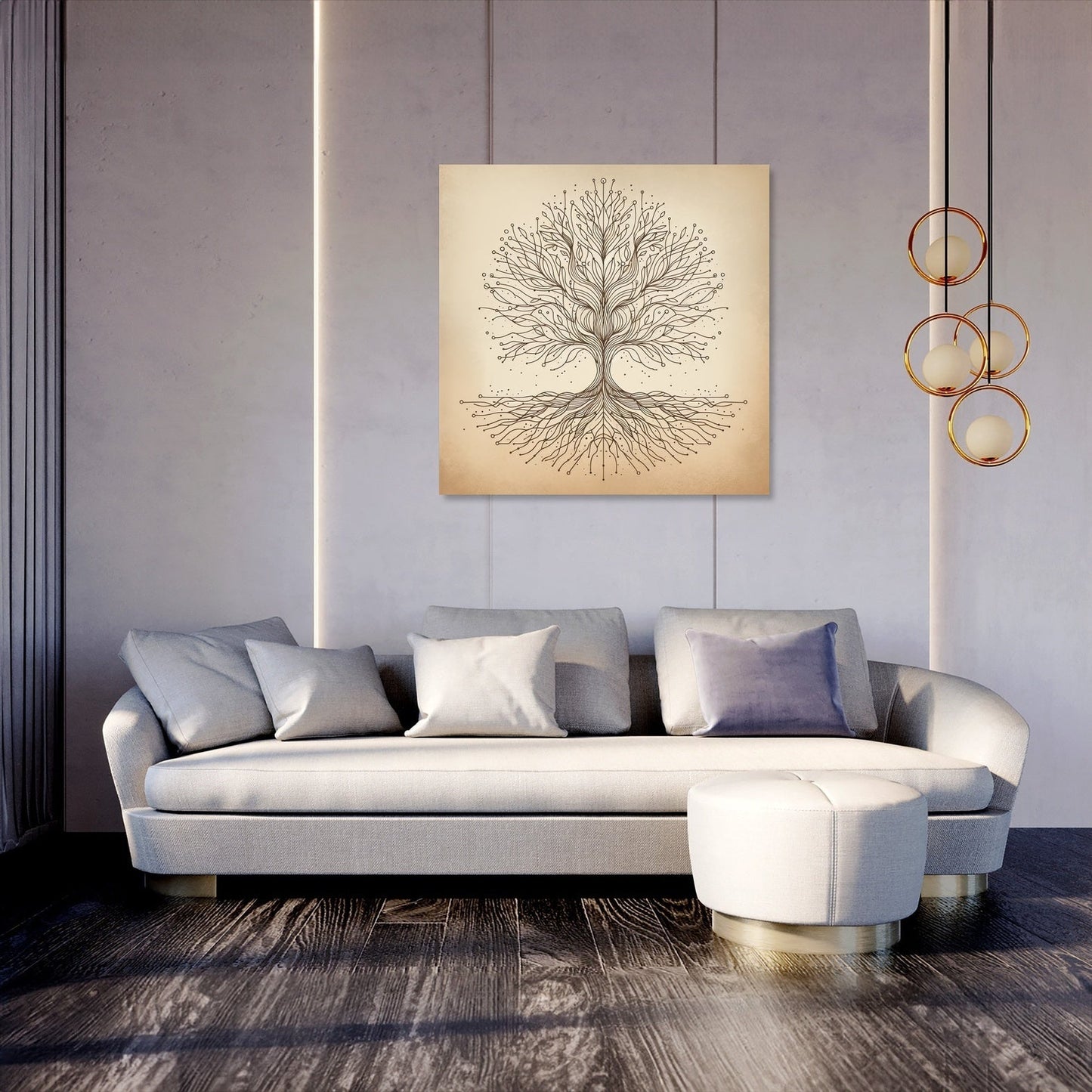 Interwoven Life Canvas